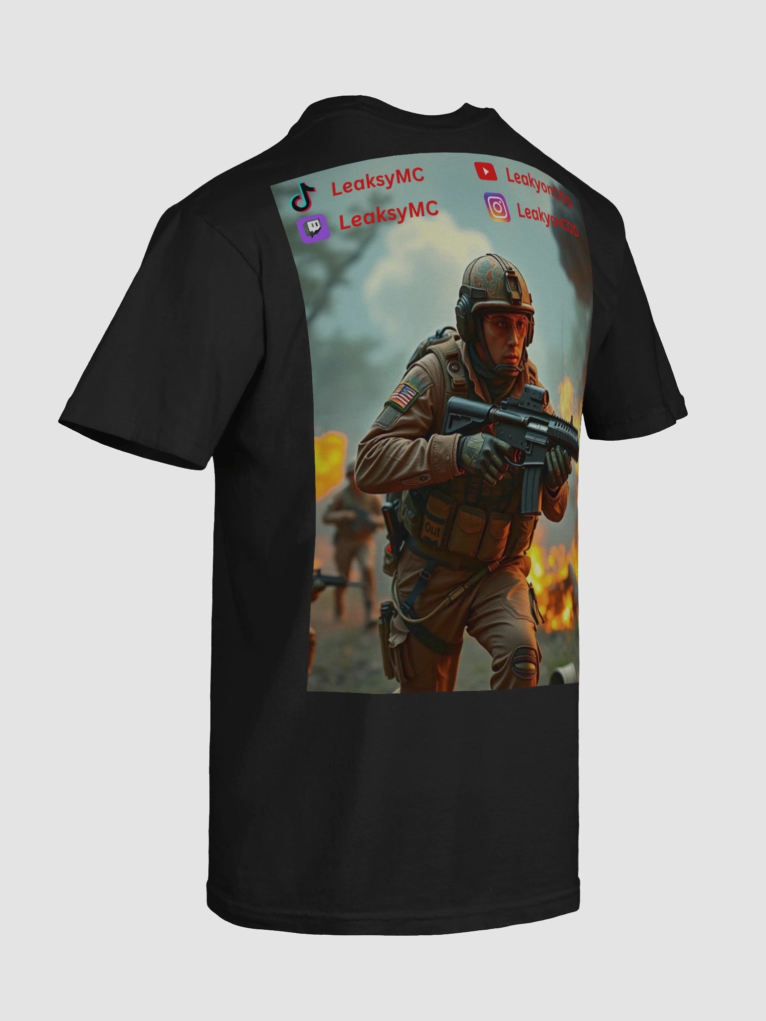 LeaksyMC Basic T-Shirt product image (8)