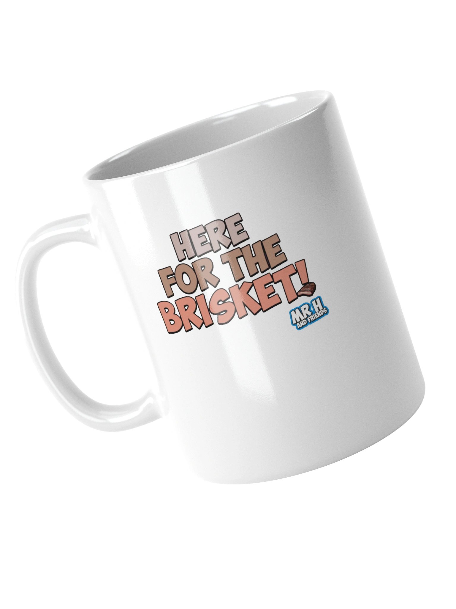 Here for the Brisket White Mug product image (7)