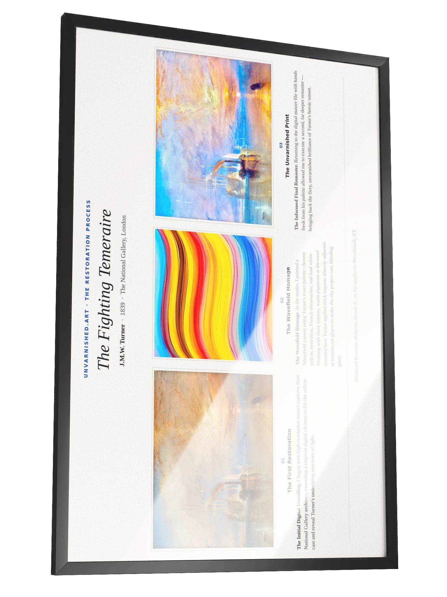 The Fighting Temeraire — Framed Process Poster product image (2)
