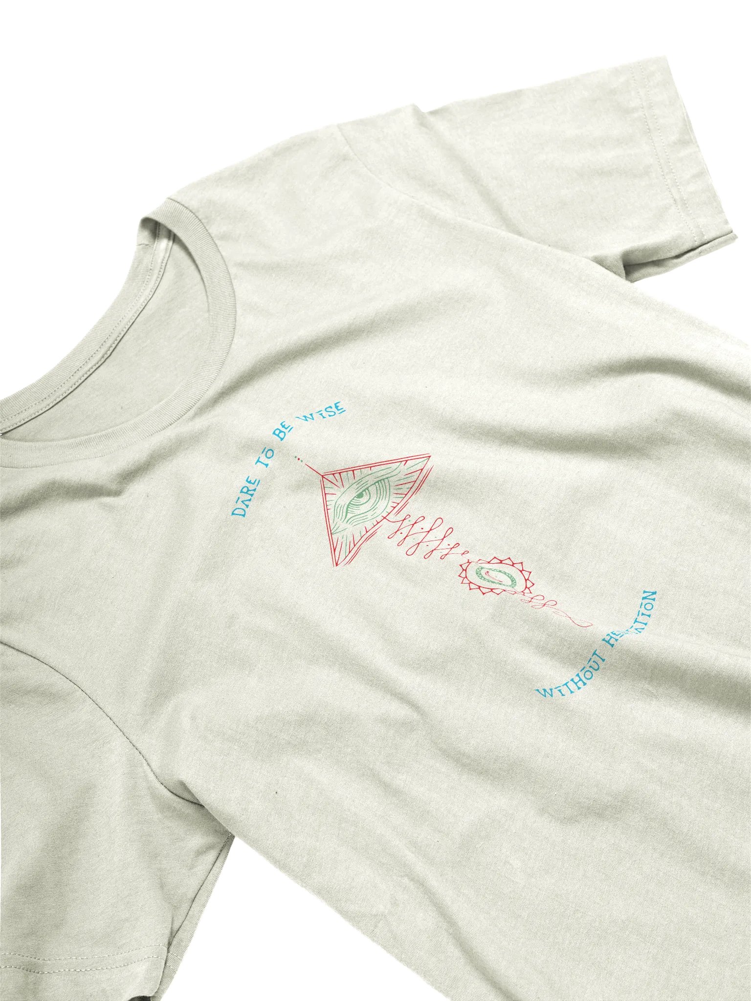 Dare To Be Wise Mystic Eye Symbol Unisex T-Shirt product image (4)