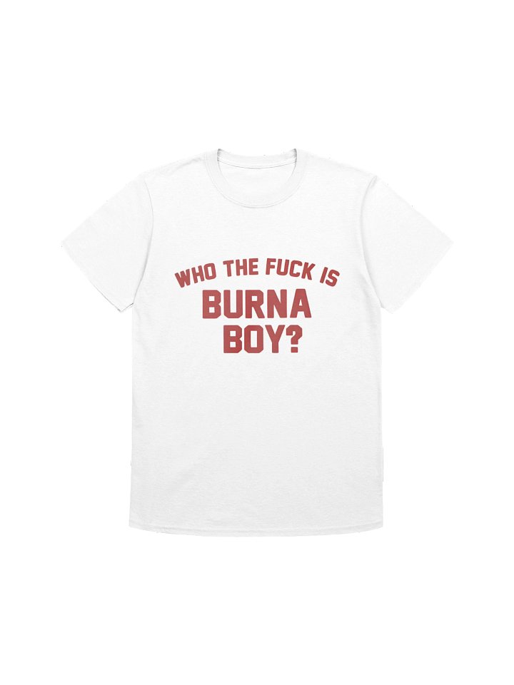 Who the fuck is Burna Boy? shirt product image (1)