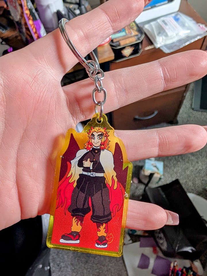 Fire Bae Keychain product image (1)