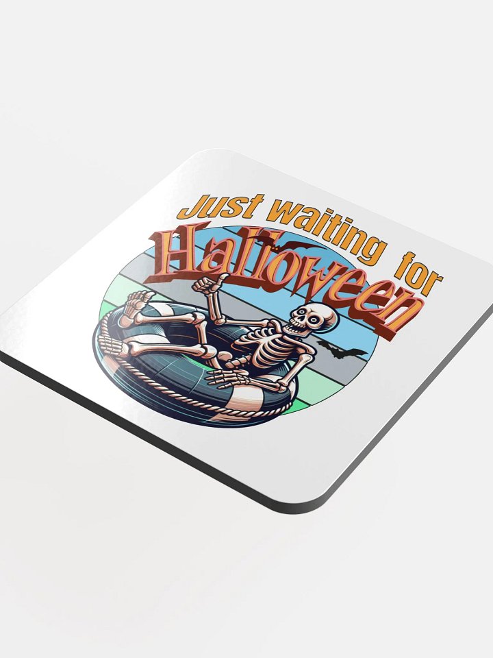 Just Waiting For Halloween Cork Coasters product image (1)