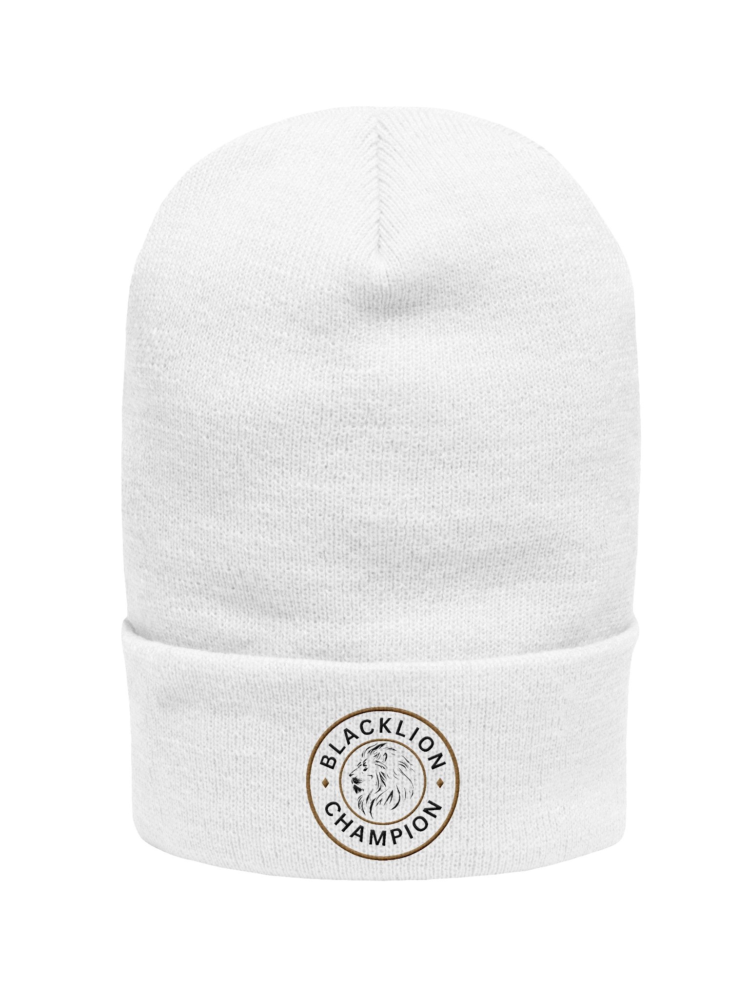 BLACK LION CHAMPION BEANIE product image (1)