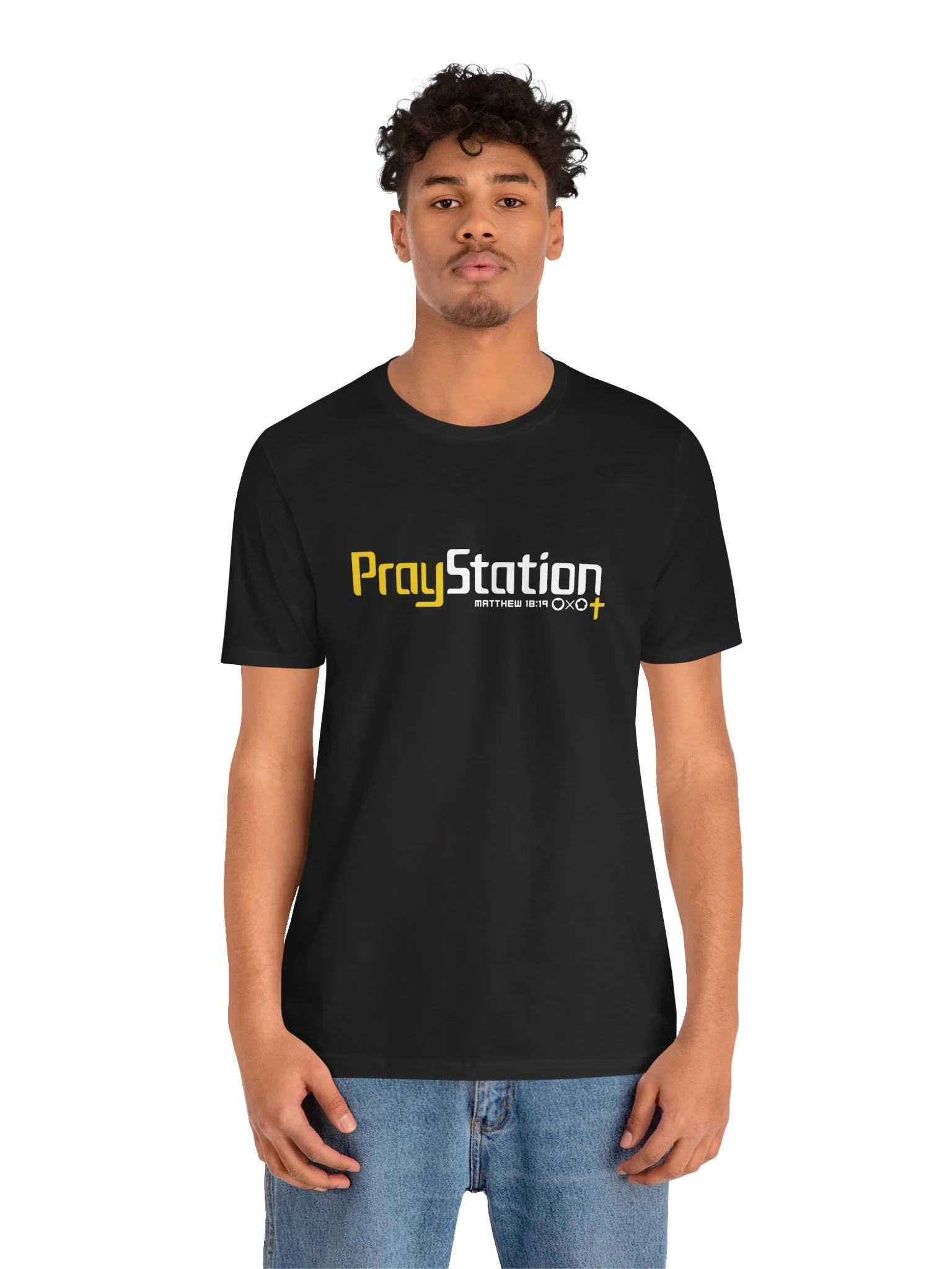 LXA PrayStation Classic Tee | Love X Aloha - Faith Collection | Premium Christian Apparel product image (11)