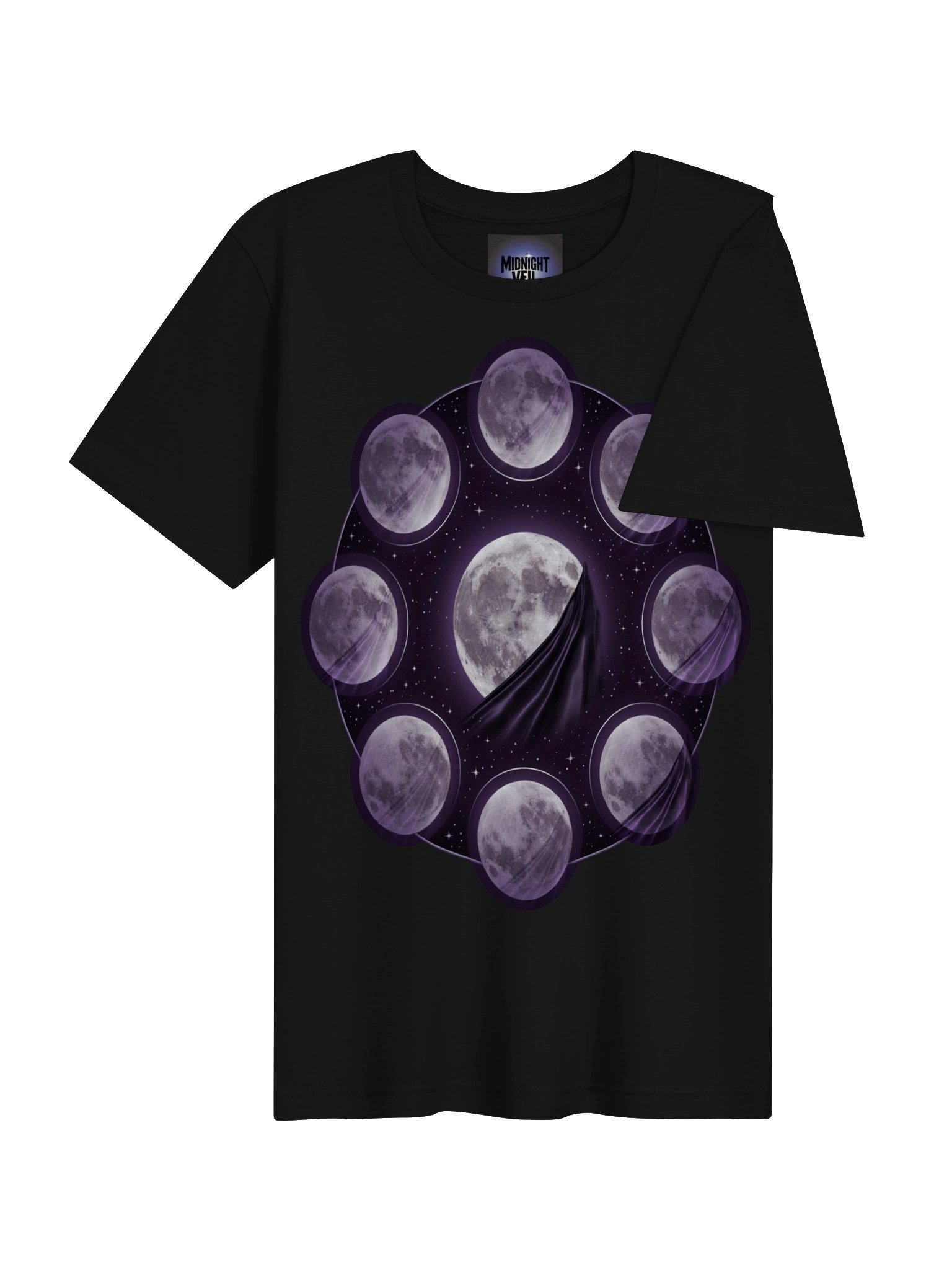 Midnight Veil — Veiled Moon Phases Tee product image (4)