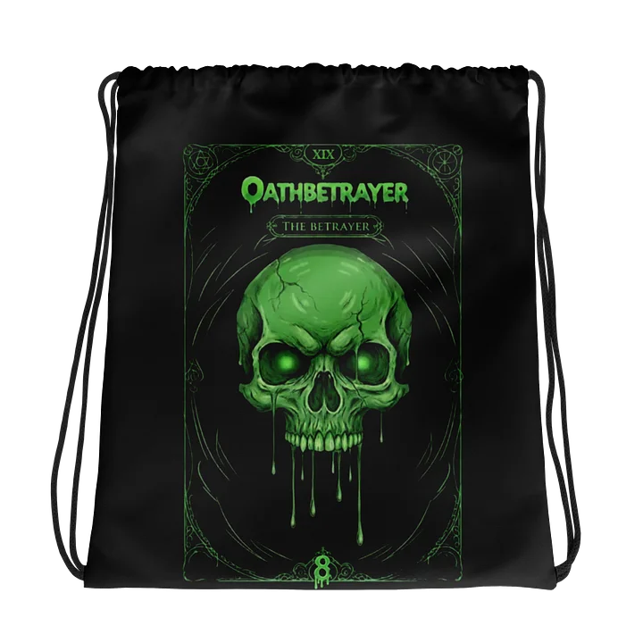 Tarot Card - Oathbetrayer - Drawstring Bag product image (1)
