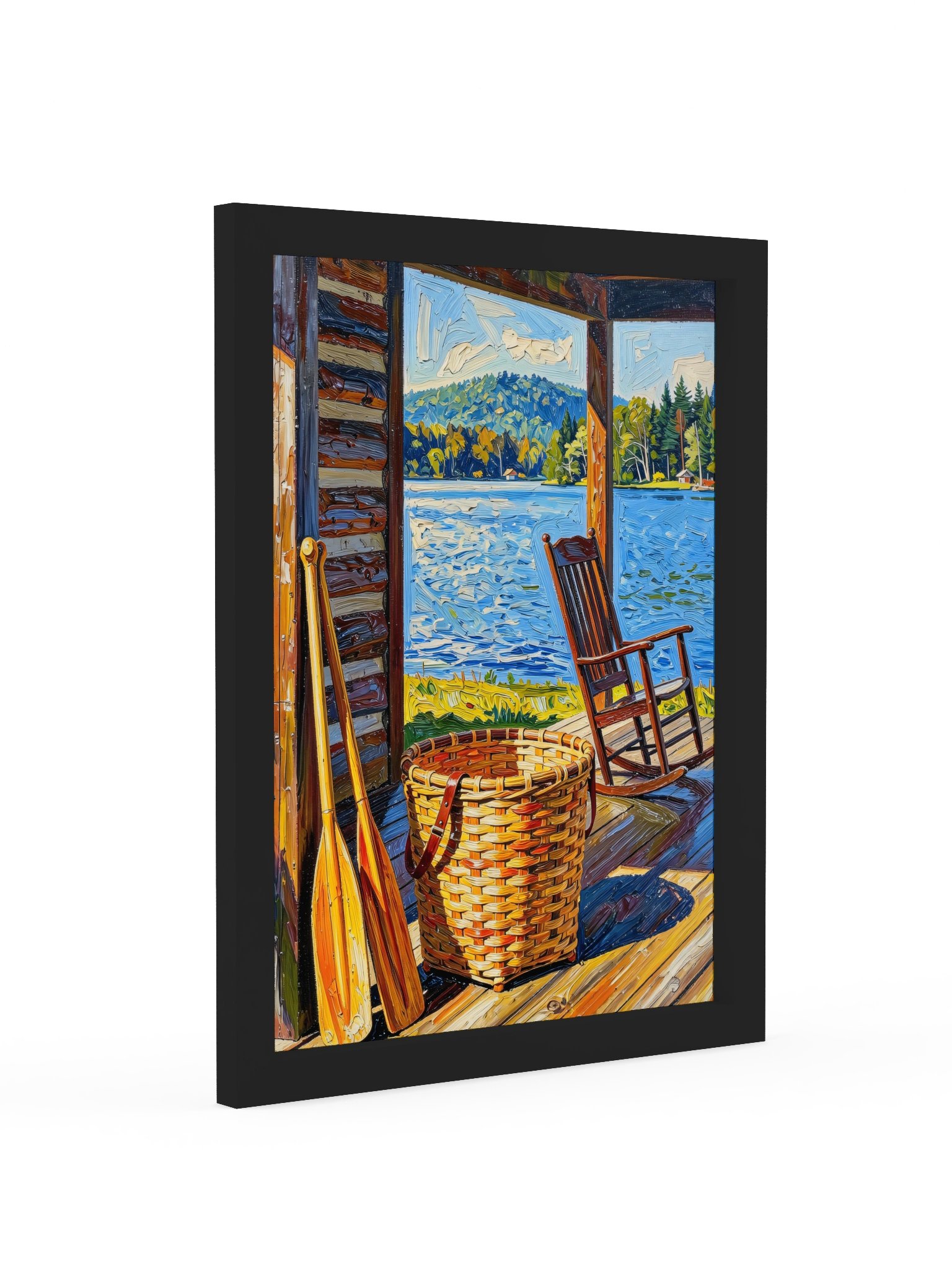 The Camp Porch Framed Print product image (10)