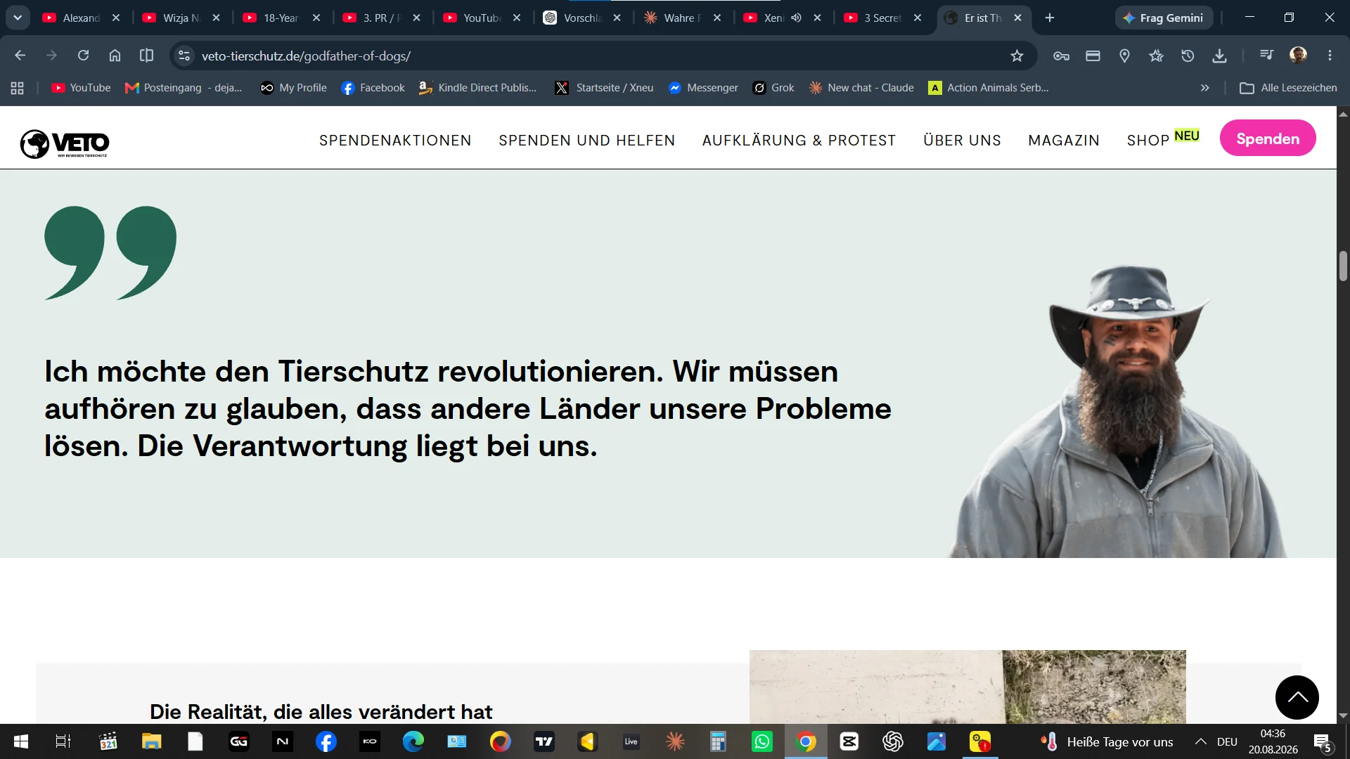 Zeitdokument 2026 – Straßenhunde & Tierschutz (PDF · Deutsch) product image (4)