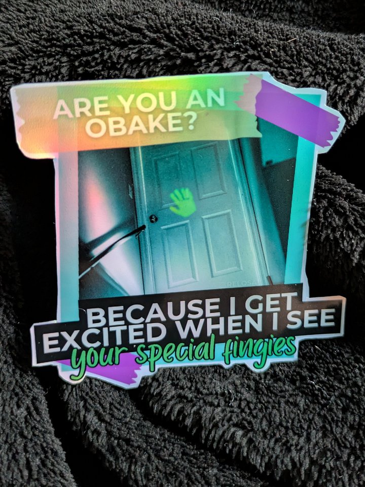 Are You an Obake? Sticker product image (2)