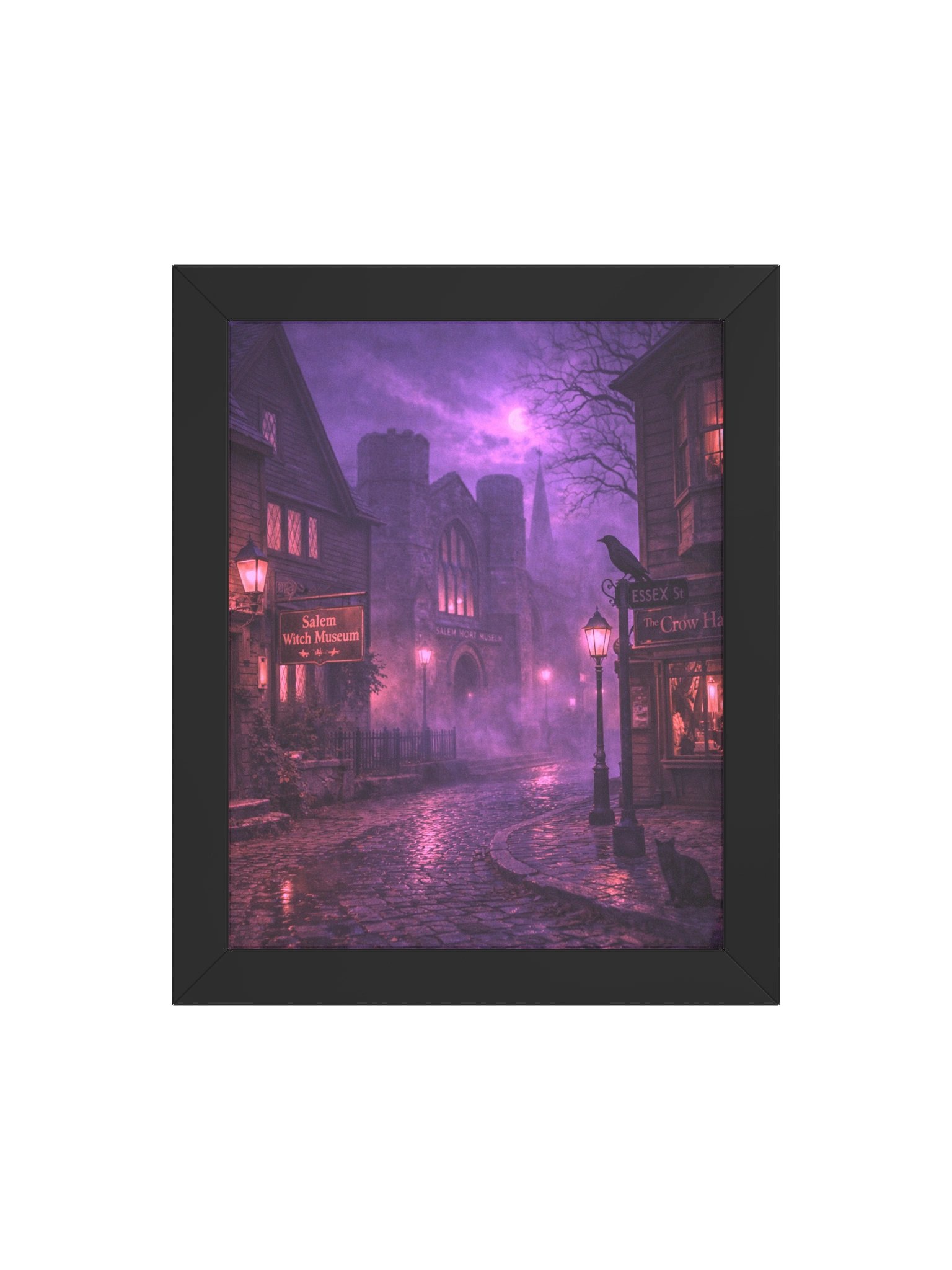 SALEM GHOST TOUR FRAMED PRINT product image (4)