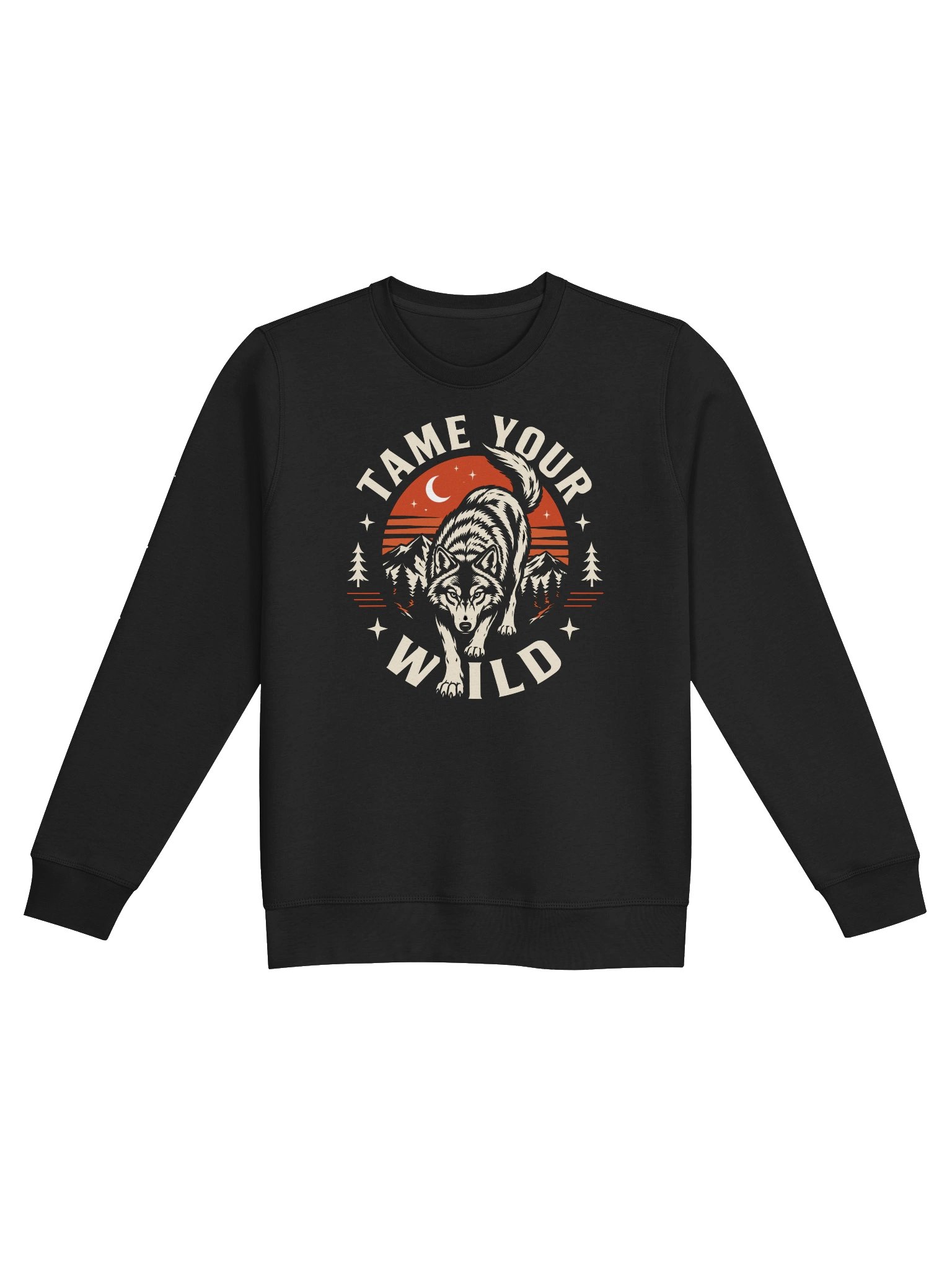 Tame Your Wild | AS Colour Unisex Premium Heavyweight Long Sleeve Shirt product image (1)