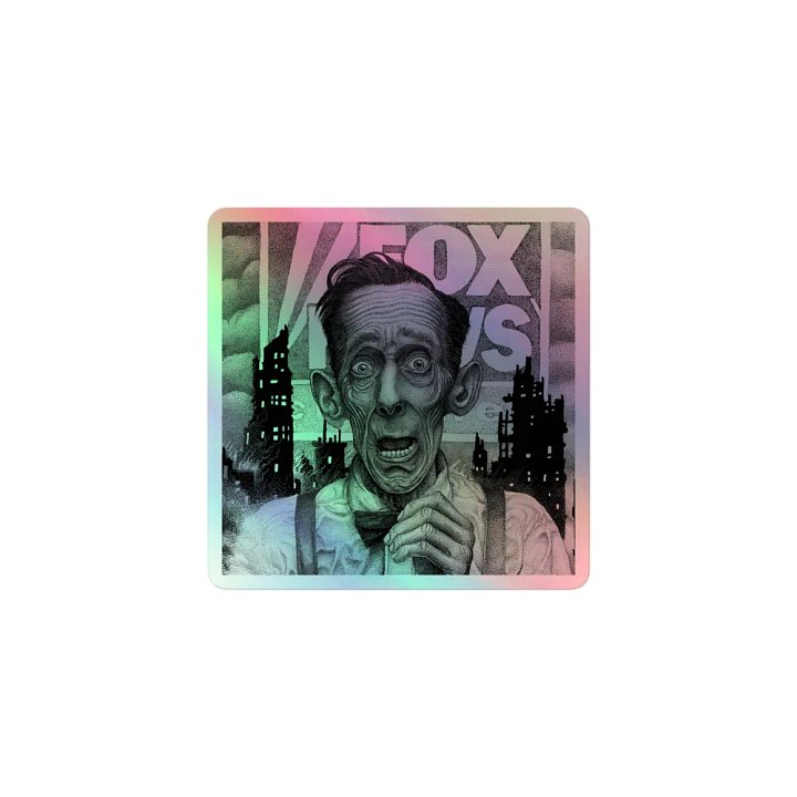 Doomsday Profits Holographic Sticker product image (1)