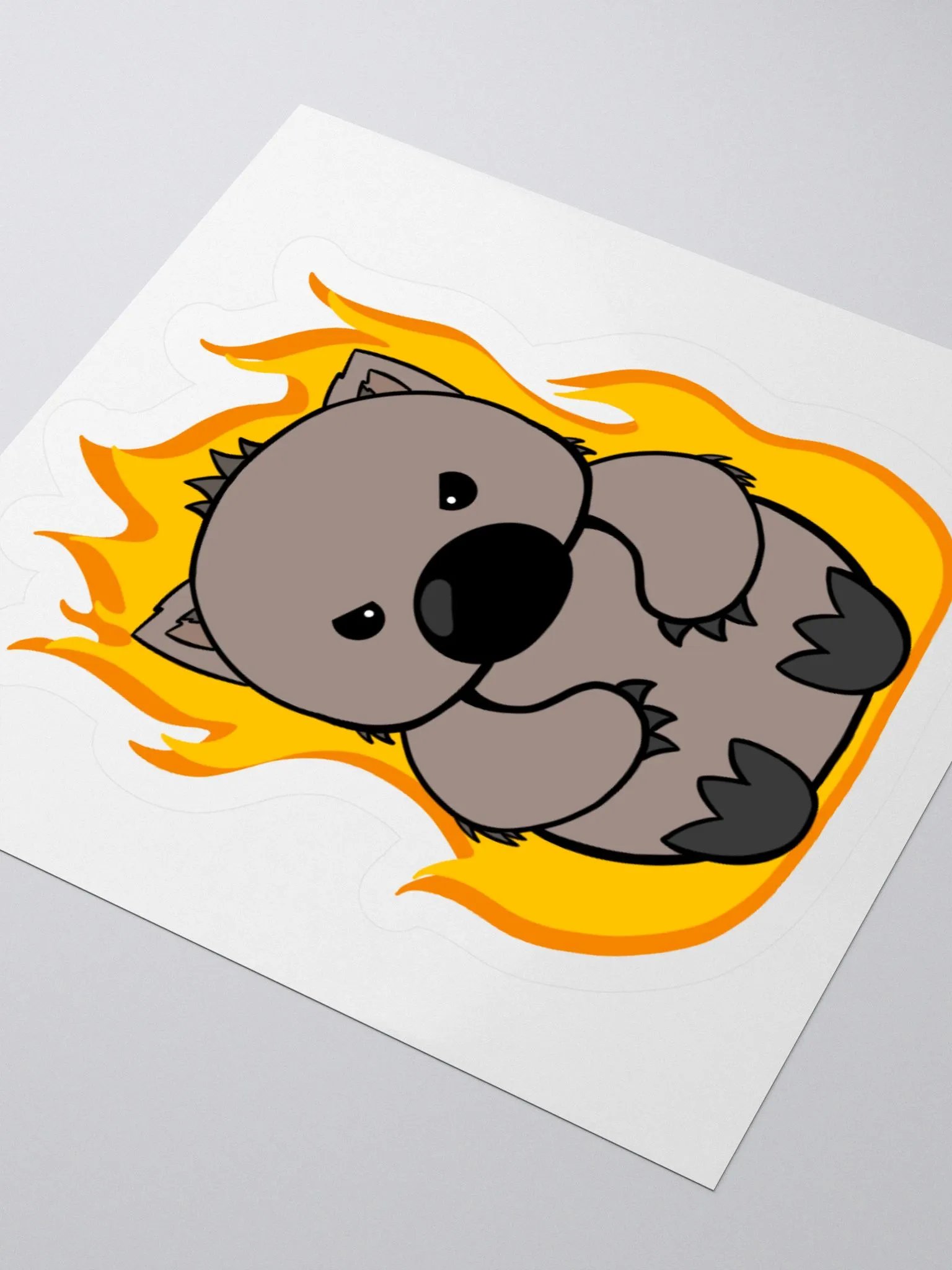 Angry Boi Wombat Sticker product image (3)