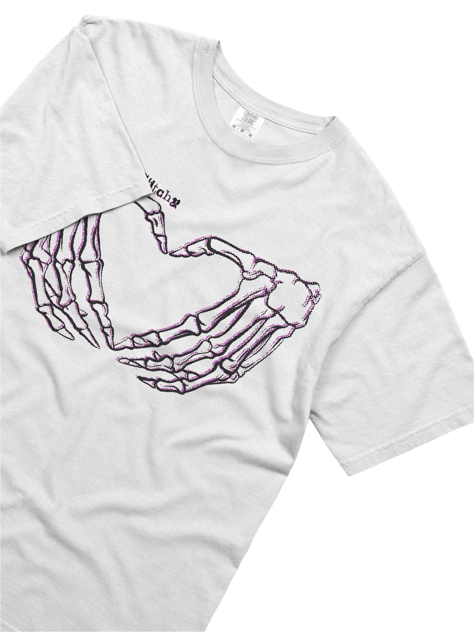 Glitchy Heart & Bones Tee product image (18)