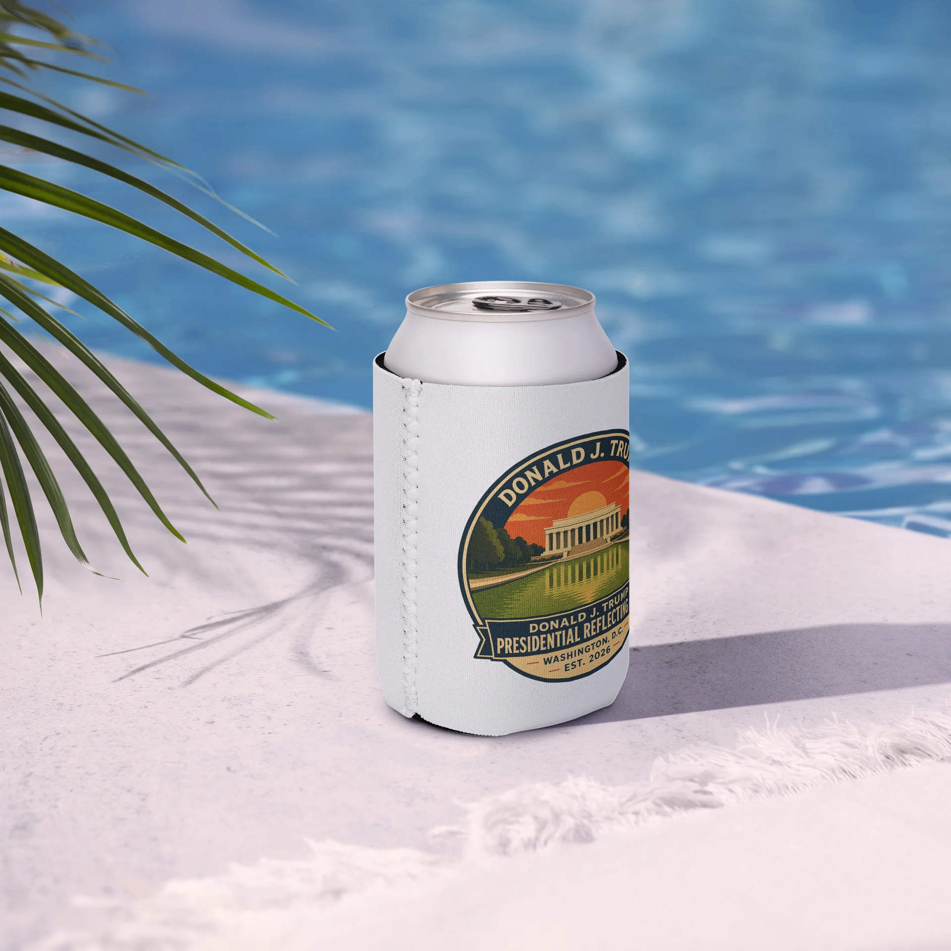 Coozie Can Cooler - Donald J. Trump Presidential Reflecting Pool™ product image (6)