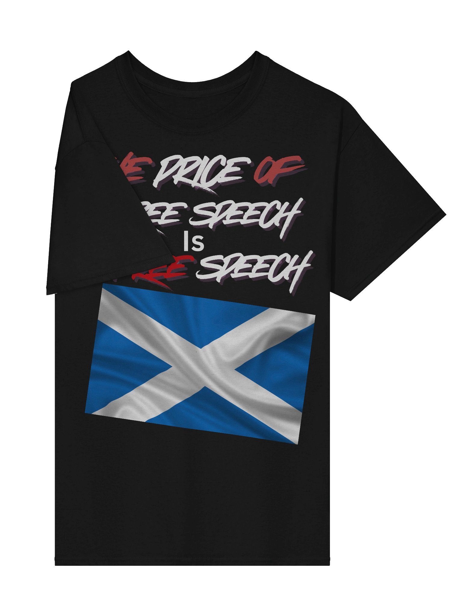 Scottish Free Speech Flag T-Shirt product image (6)