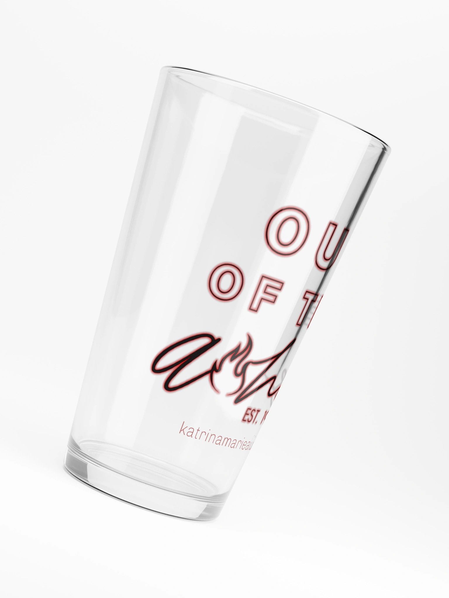 Out of the Ashes Pint Glass product image (6)