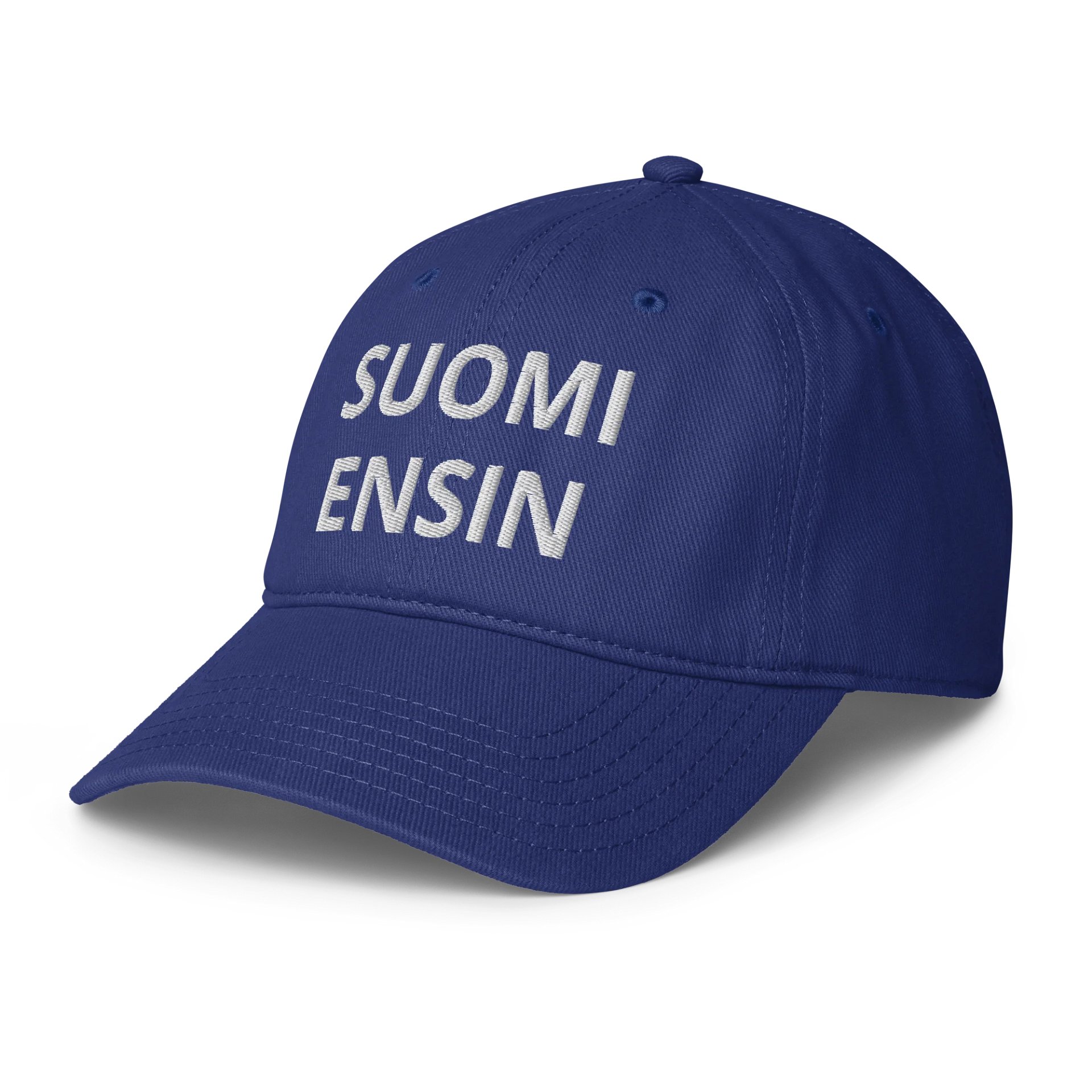 Finland First Embroidered Cap product image (4)