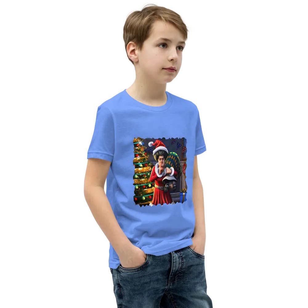 Miss T’s Holiday Vibes | Youth T-Shirt product image (3)