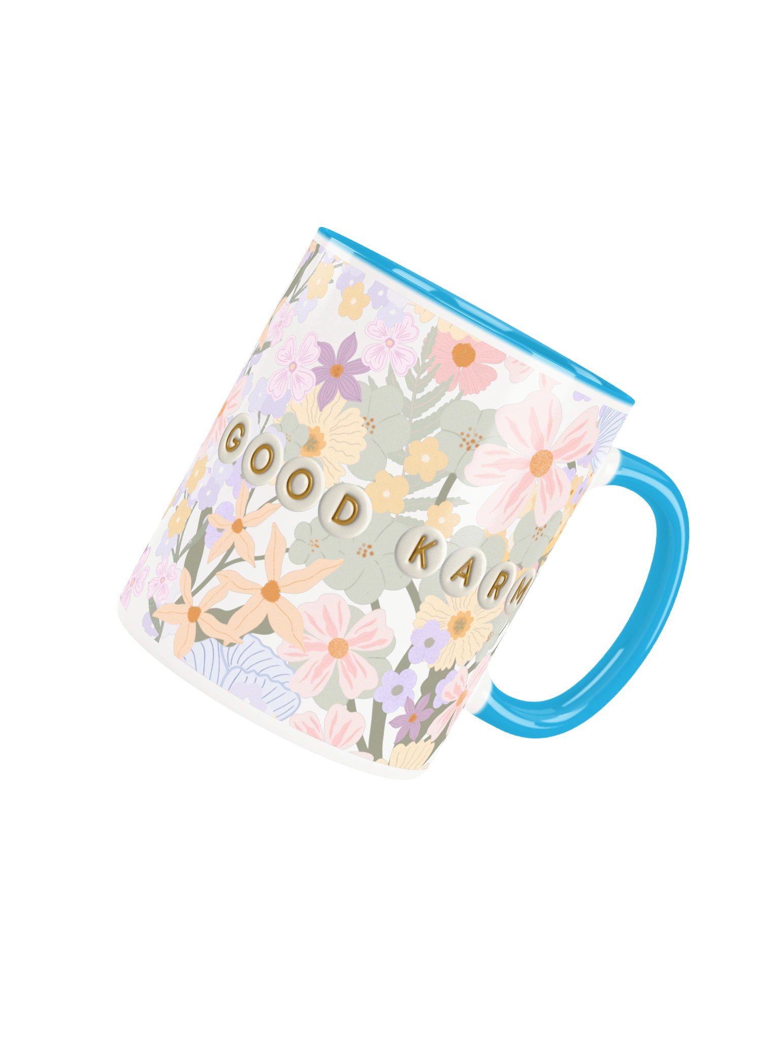 Good Karma Floral Mug product image (33)