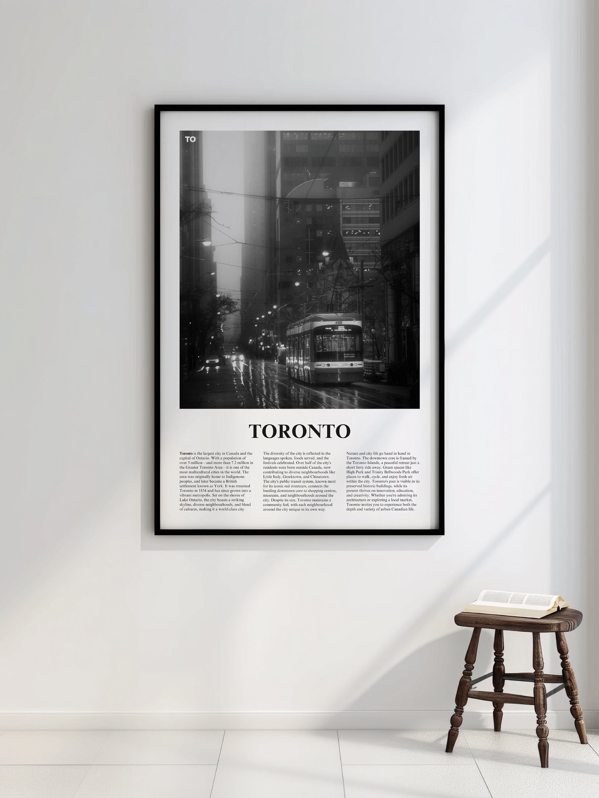 Toronto 06 Newspaper Poster | Framed product image (6)