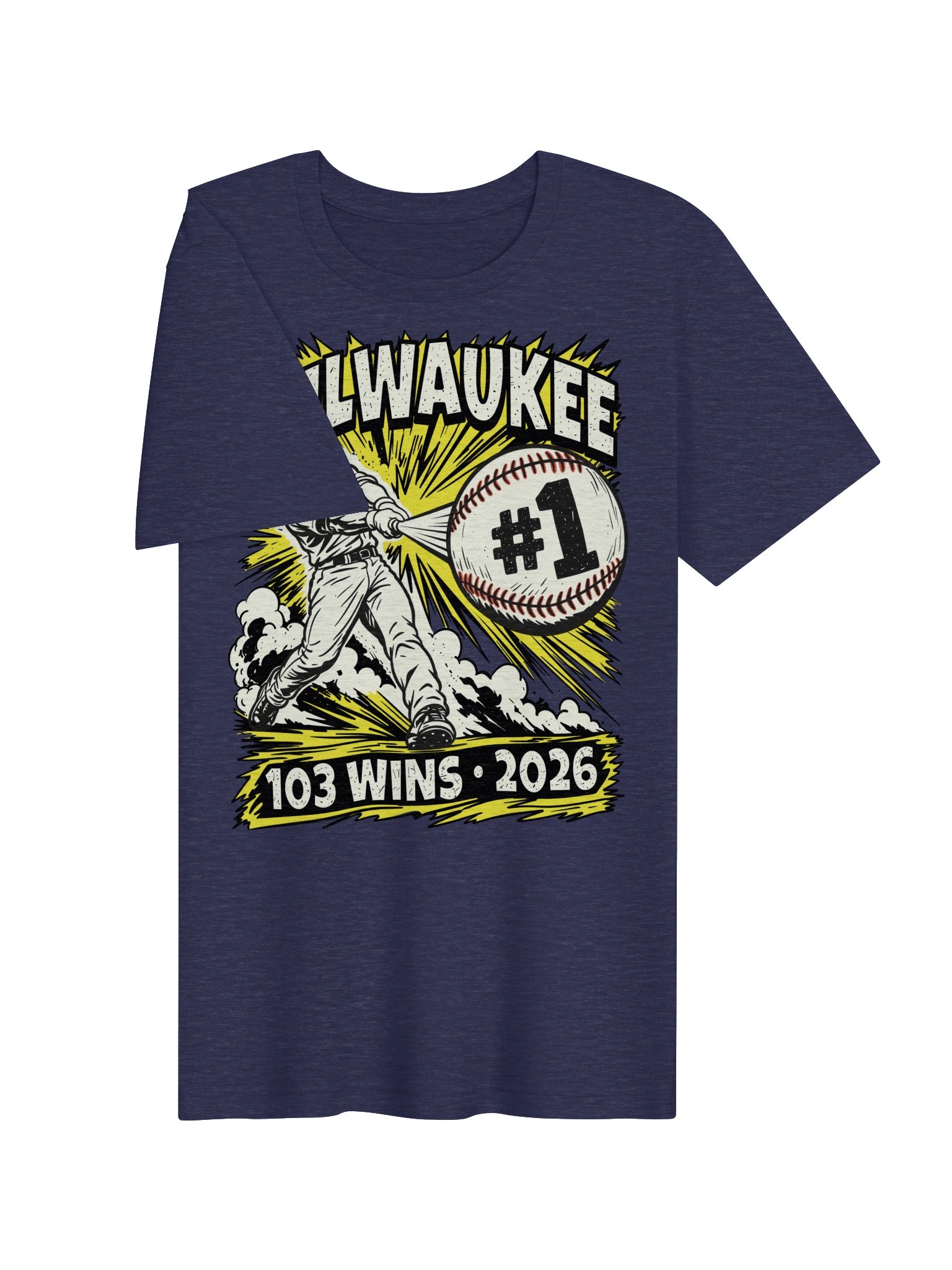 Milwaukee 103 Wins • 2026 Baseball T-Shirt product image (45)