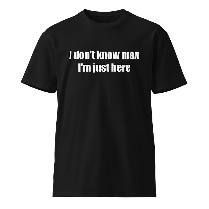 Just Here Premium Tee product image (1)