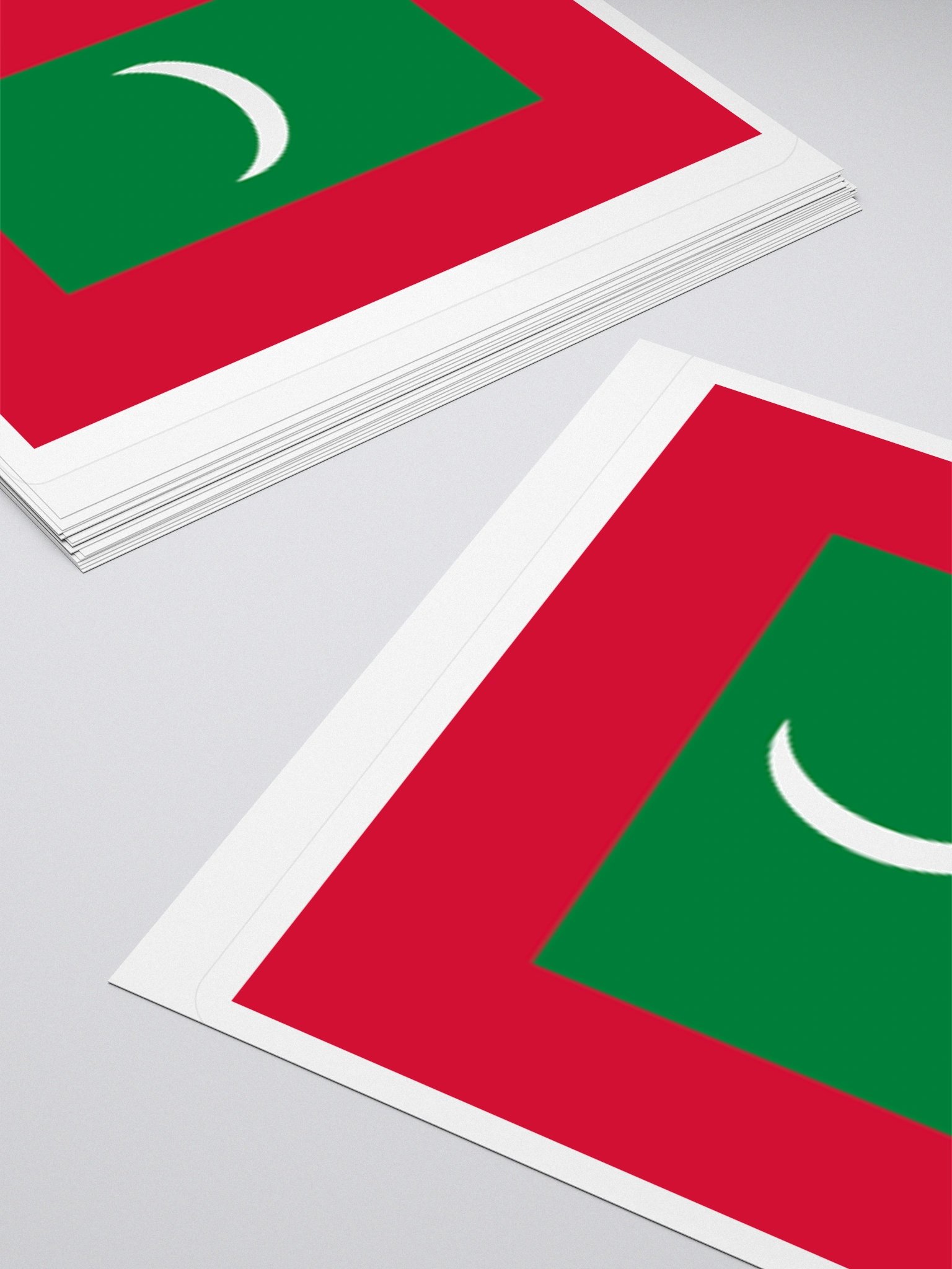 Maldives National Flag Sticker - Premium Vinyl Travel Souvenir product image (11)