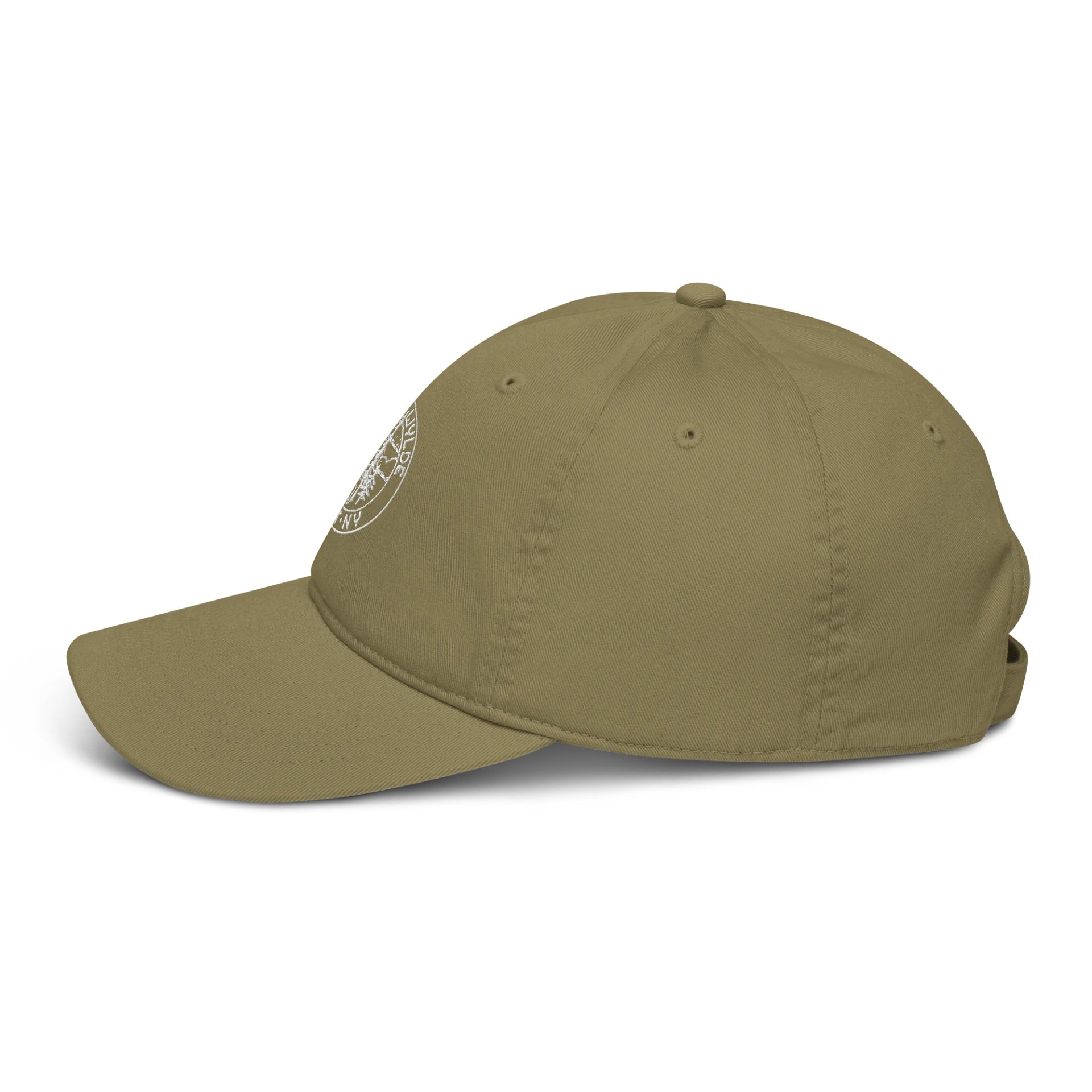Classic Seal in White | Embroidered Organic Cotton Hat product image (3)
