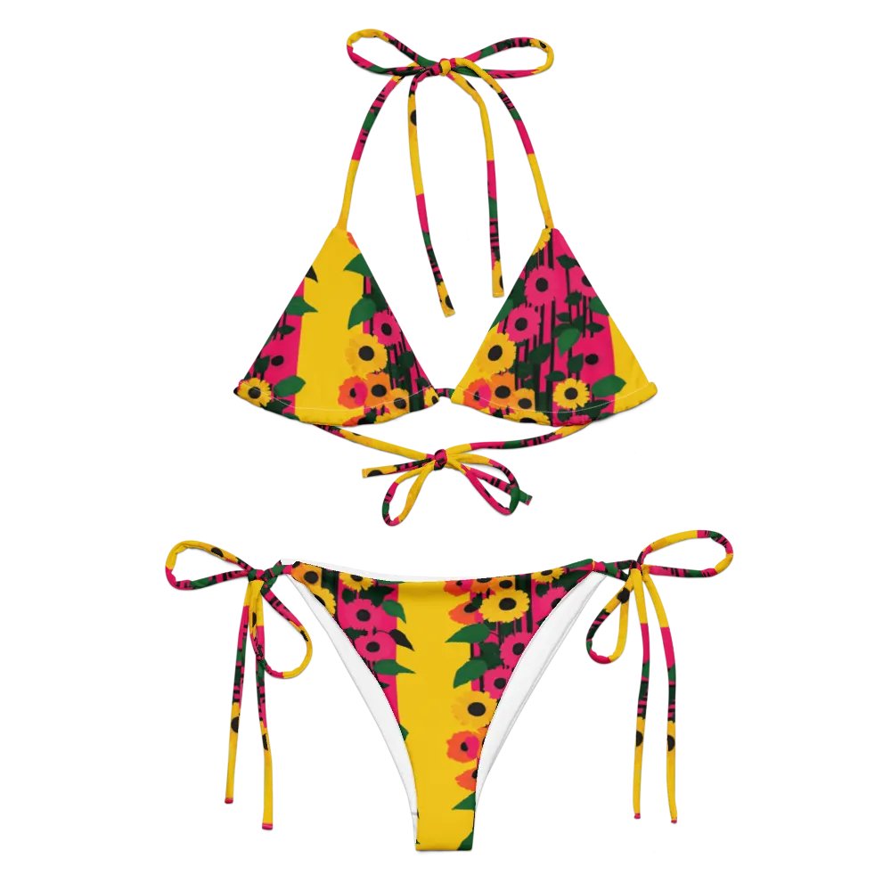 Floral Bliss String Bikini product image (2)
