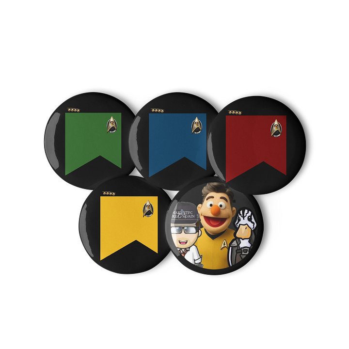 Officer Inspired Pin Badge Set product image (2)