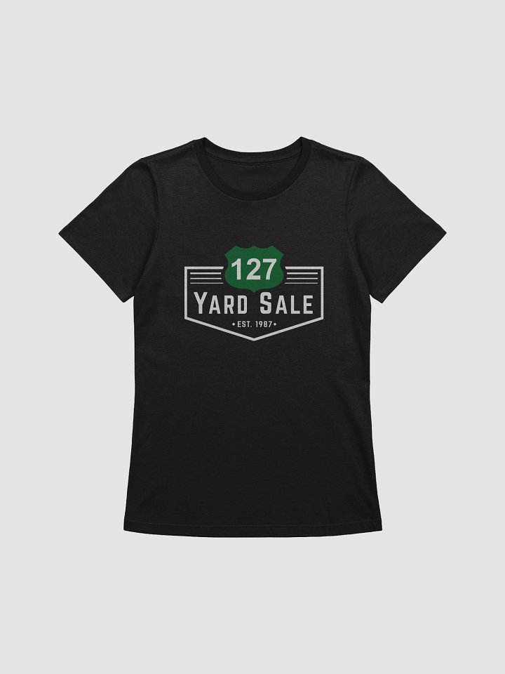 127 Yard Sale (2025) Vintage - Bella+Canvas Women's Supersoft Relaxed-fit T-Shirt - Black product image (1)