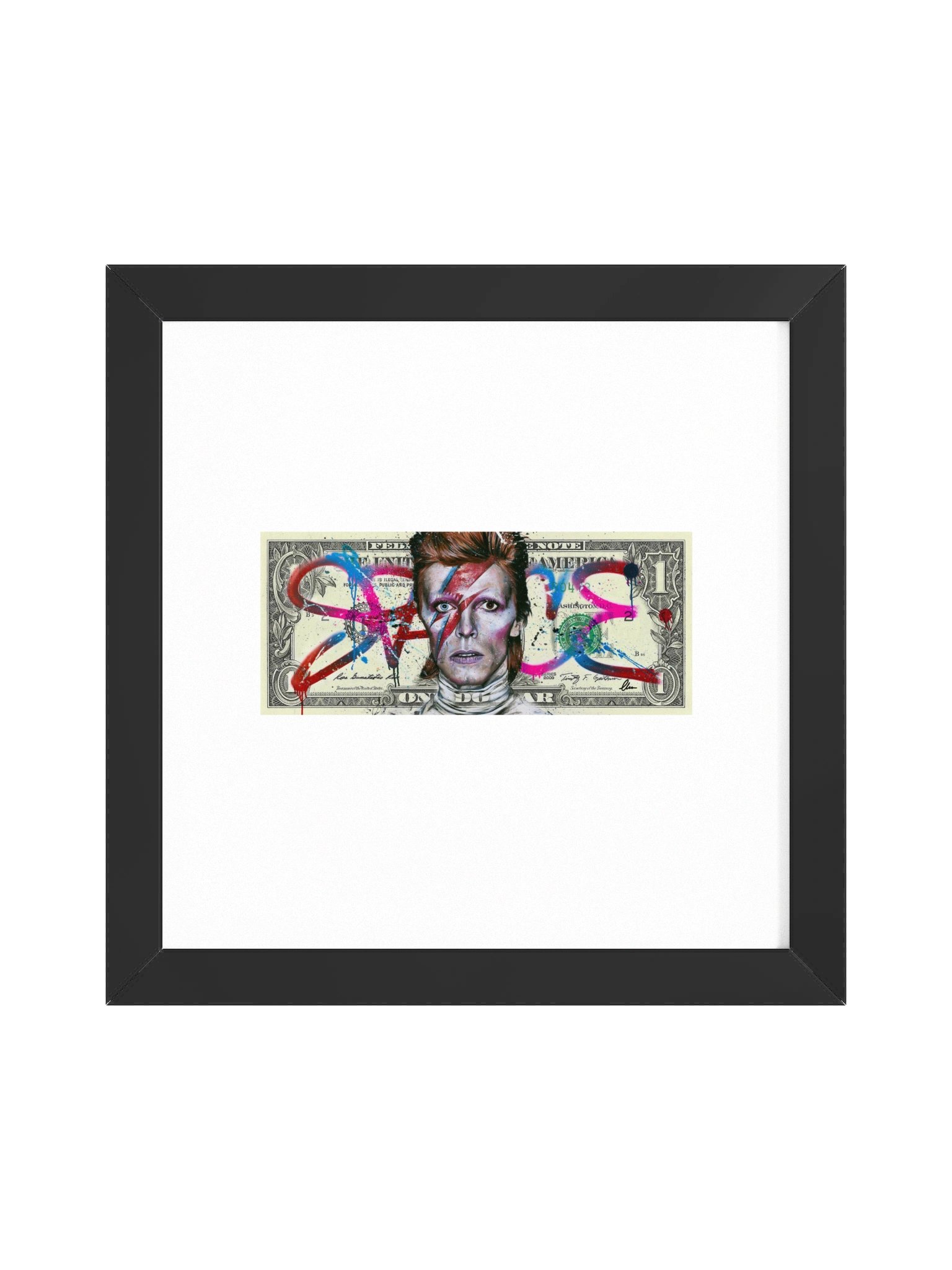 Space man framed print product image (1)