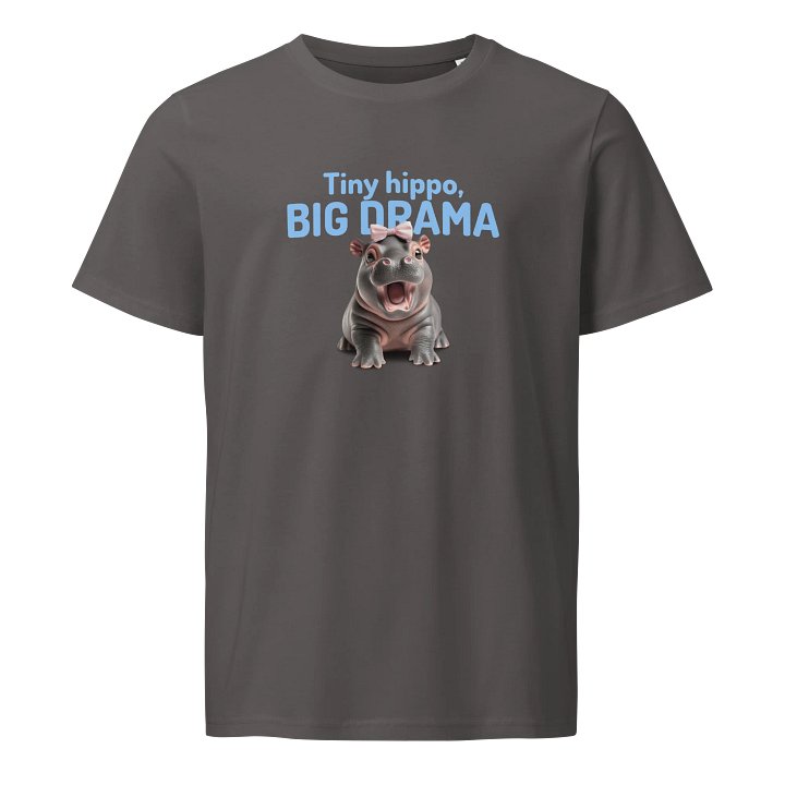 Baby Hippo Meme Cute Hippo Hippo Art Hippo Art Funny Quote Memes T-Shirt product image (1)