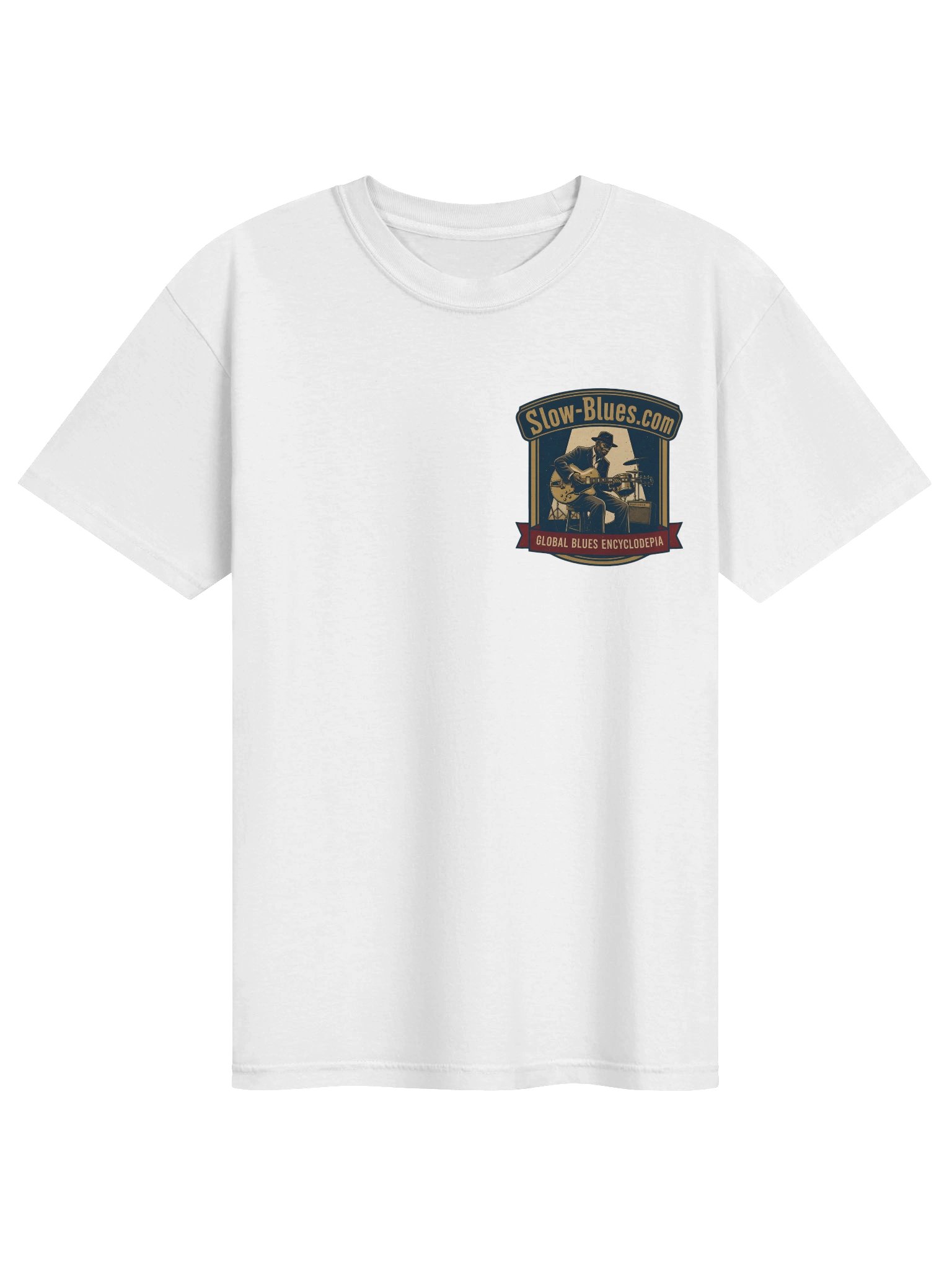 Slow Blues Vintage Logo Heavyweight Tee product image (1)