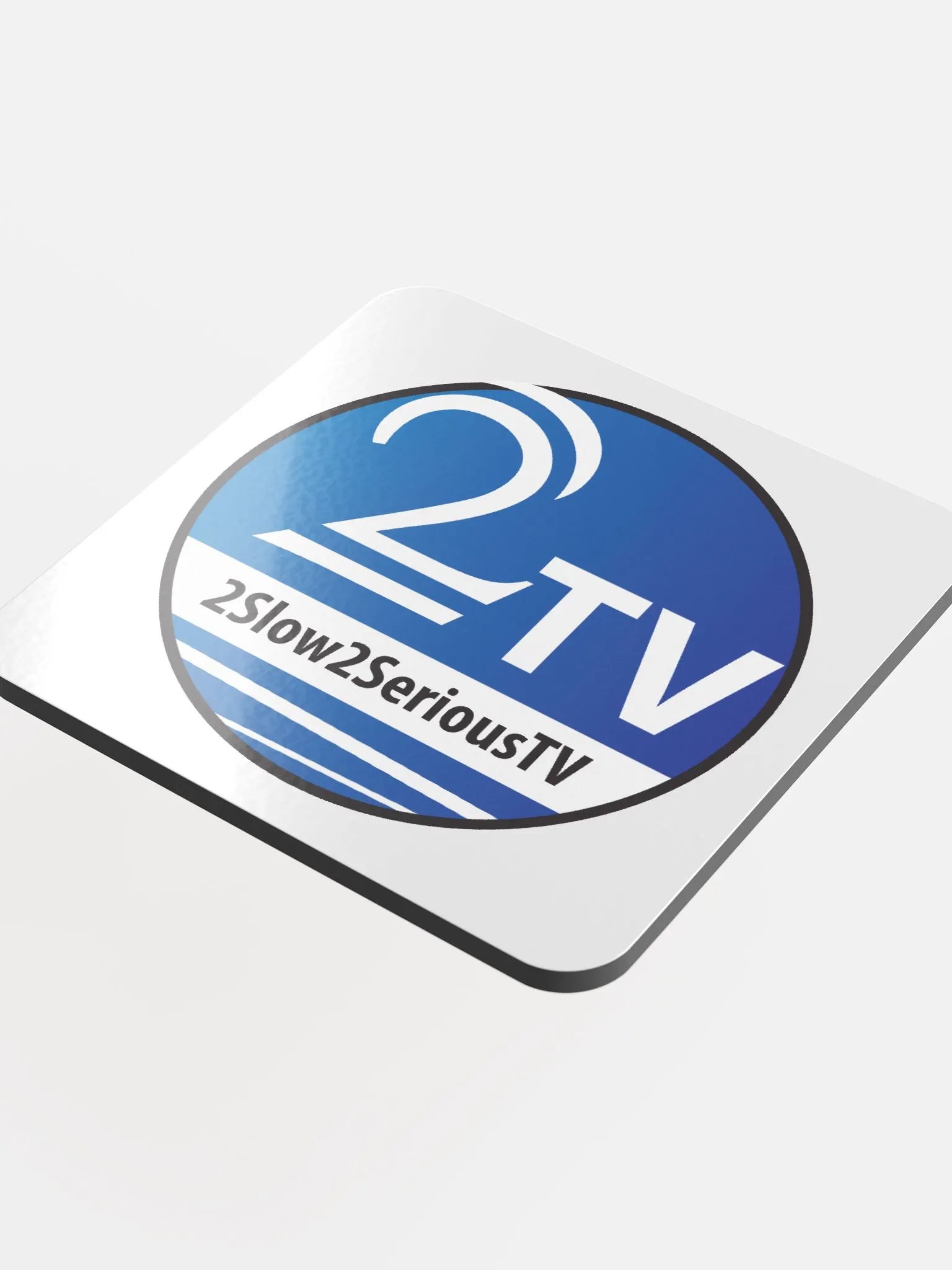 2slow Logo Coaster - Blue product image (4)