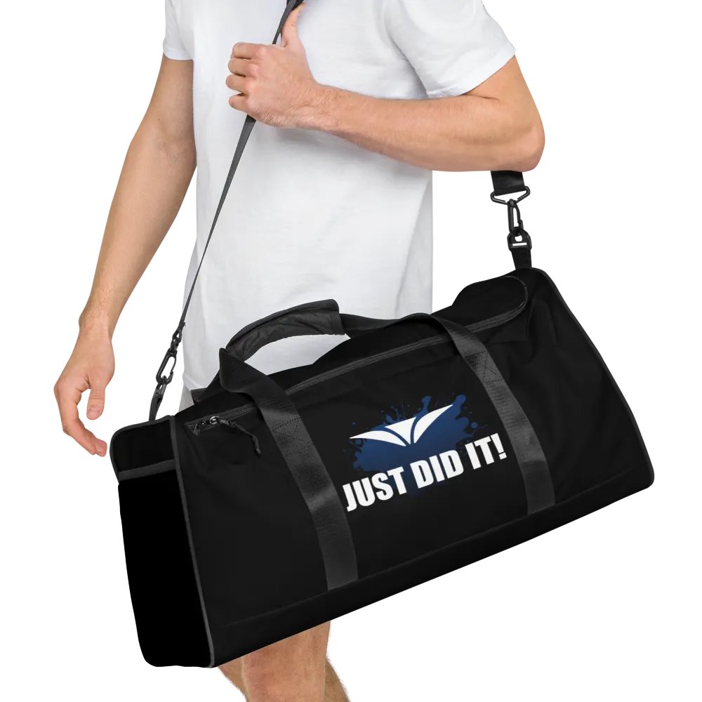 Just Did It! Blue Splatter Duffle Bag product image (8)