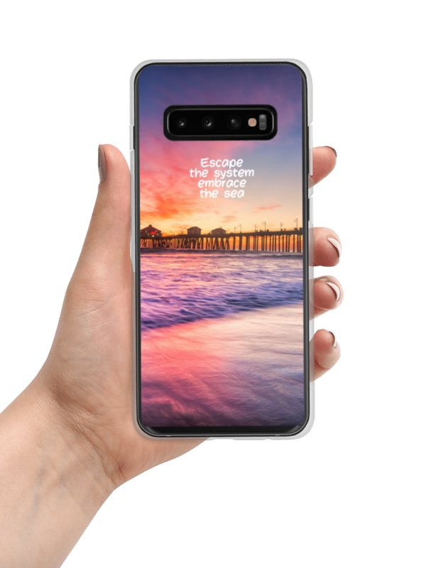 Sunset Serenity Clear Samsung® Case product image (7)