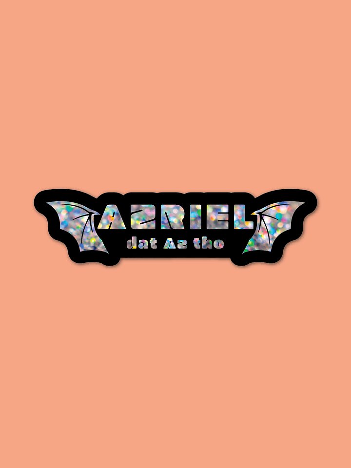 Azriel Sticker (Glitter) product image (1)