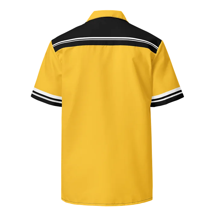 Yellow Kat Skull Bowling Shirt product image (2)