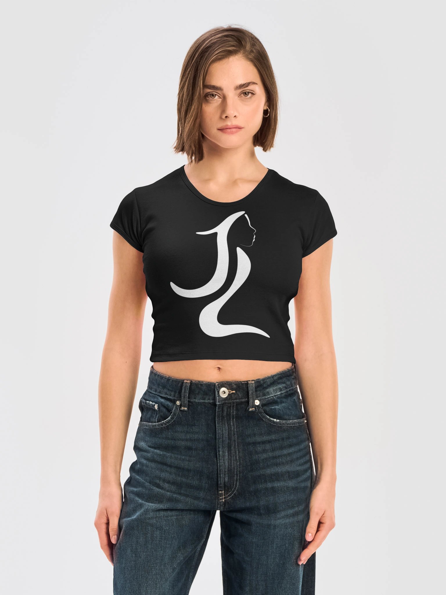 CROPPED LOGO TEE product image (10)