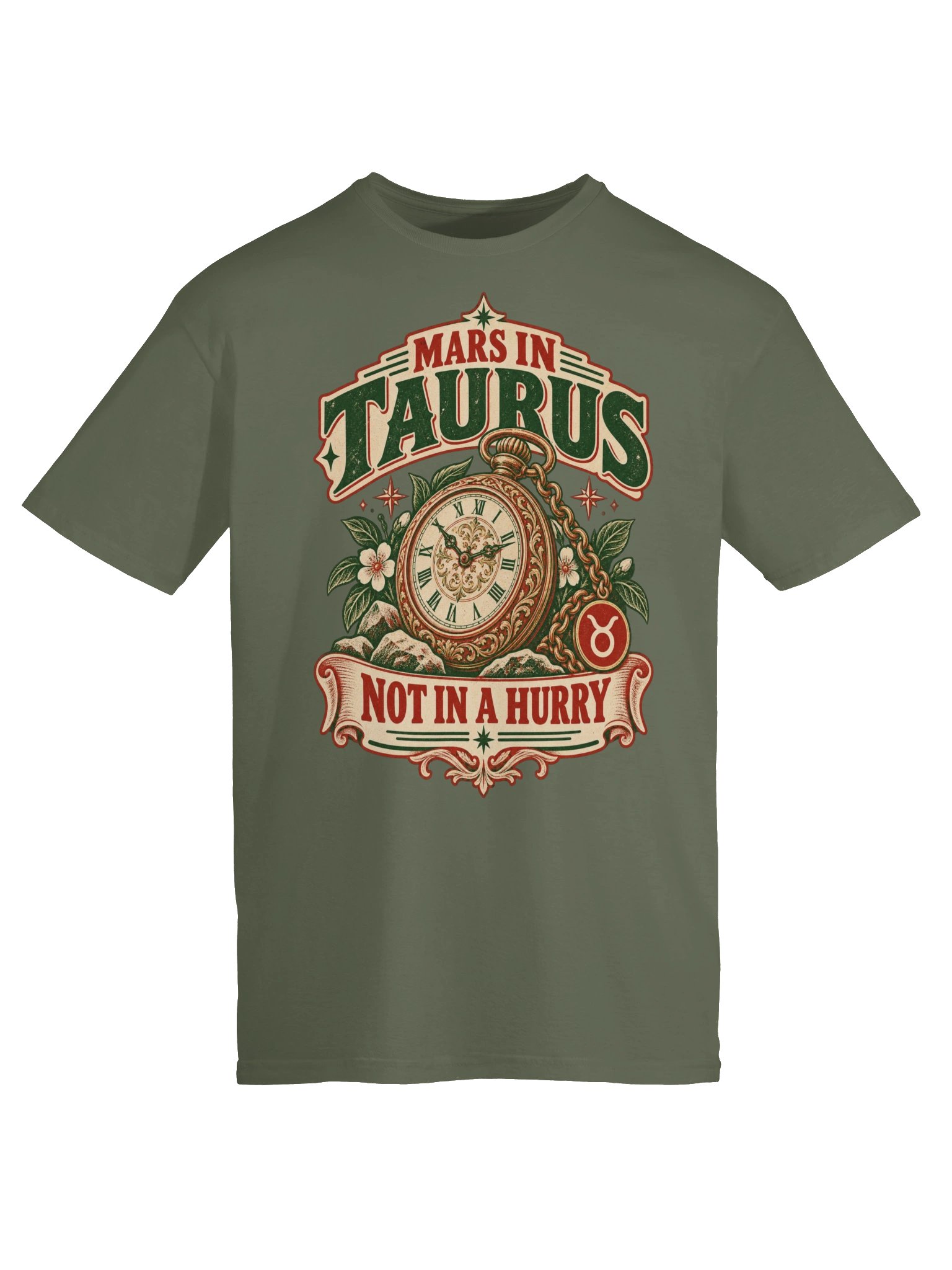 Mars in Taurus Not in a Hurry Tee product image (15)