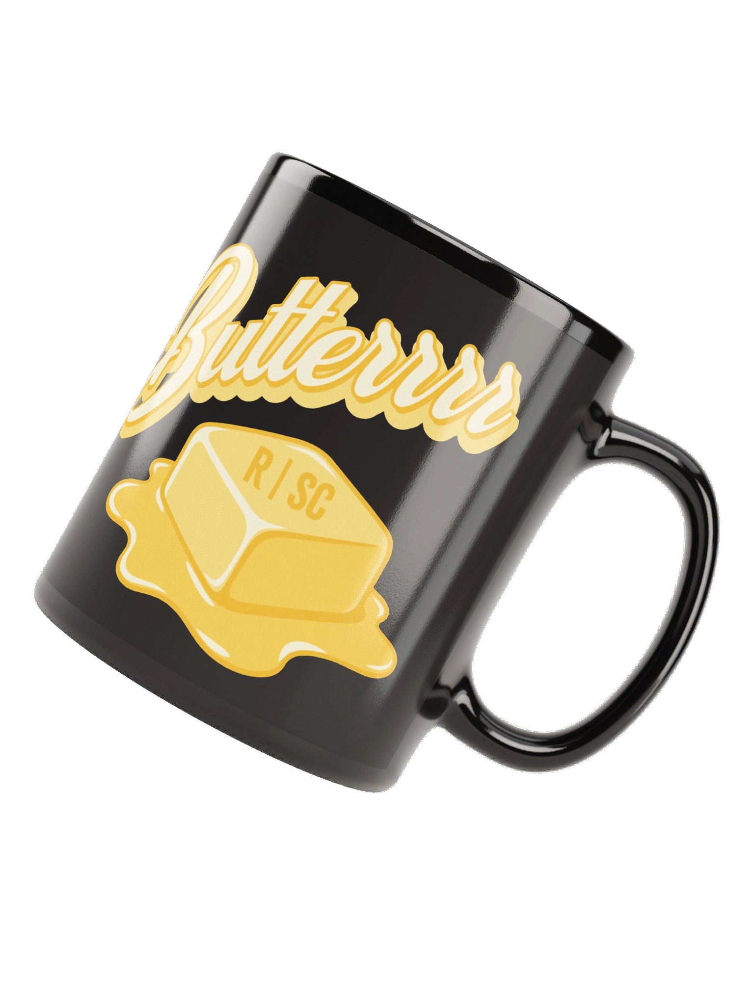 Butterrrr Black Mug product image (6)