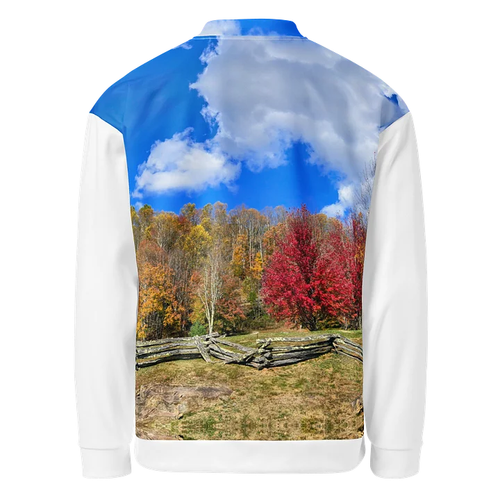 Autumn Skyline All-Over Print Bomber Jacket product image (2)