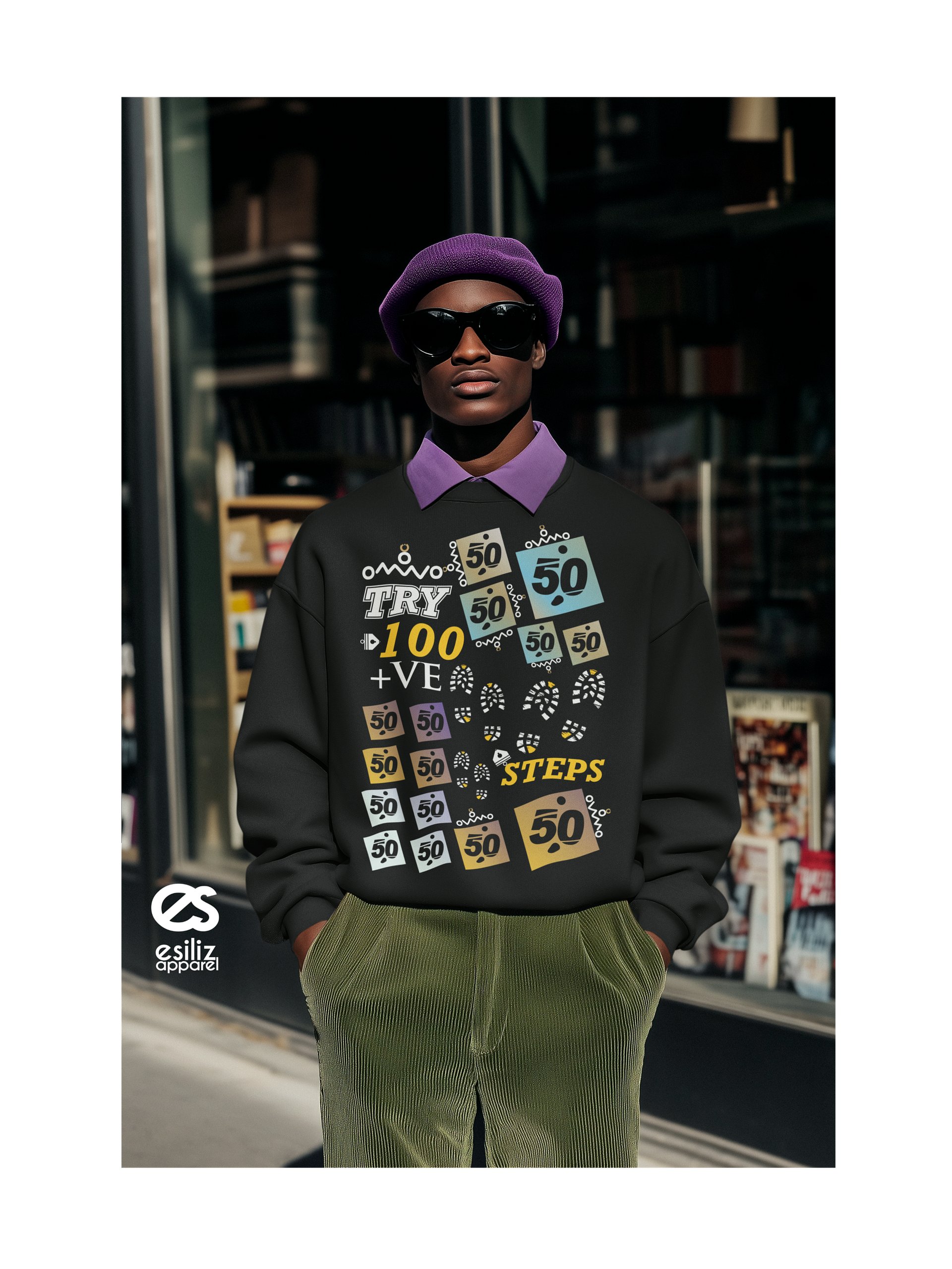 esiliz 50 & 100 tVE Gradient Sweatshirt product image (4)