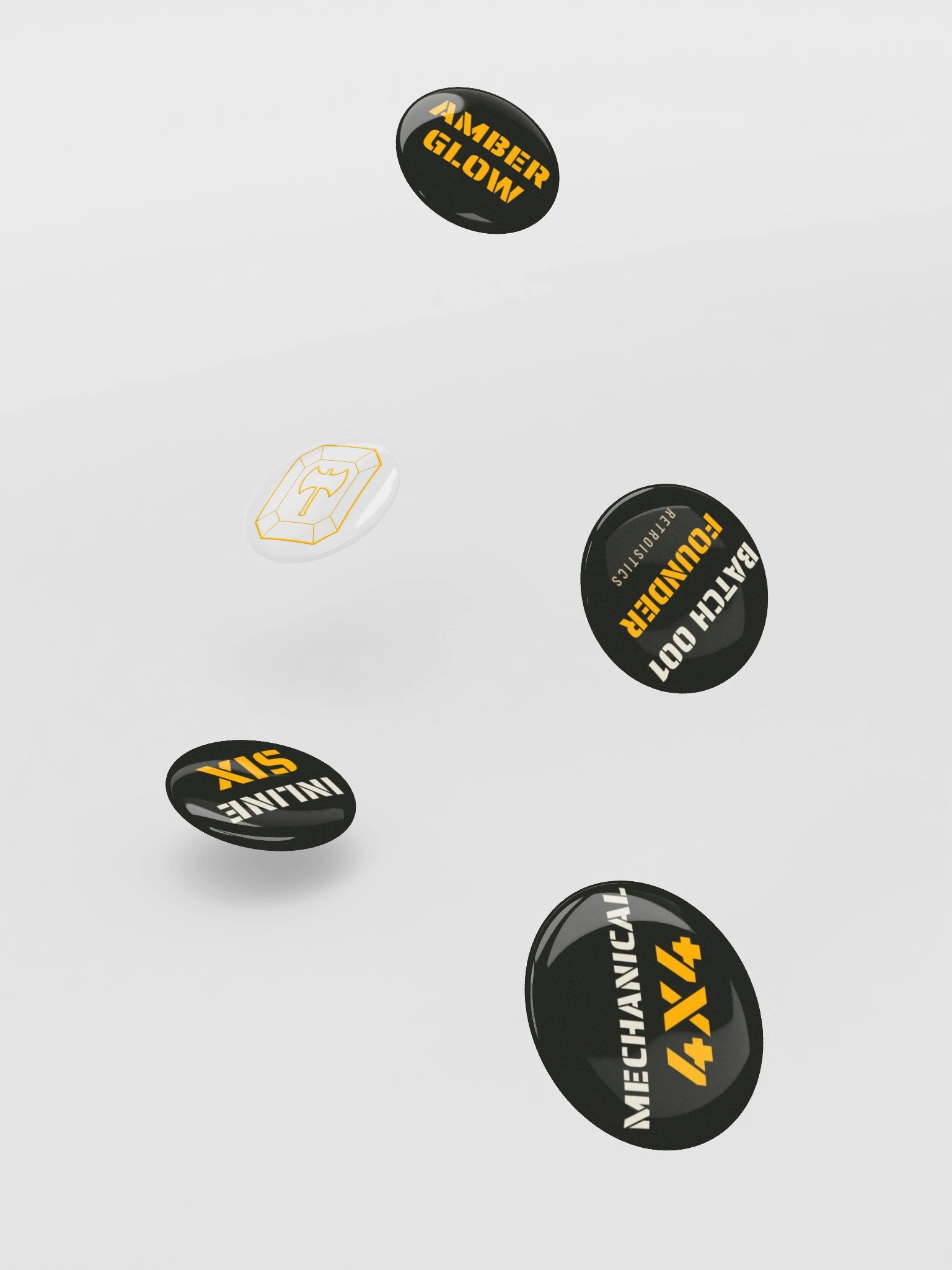 RETROISTICS BUTTON PINS product image (5)