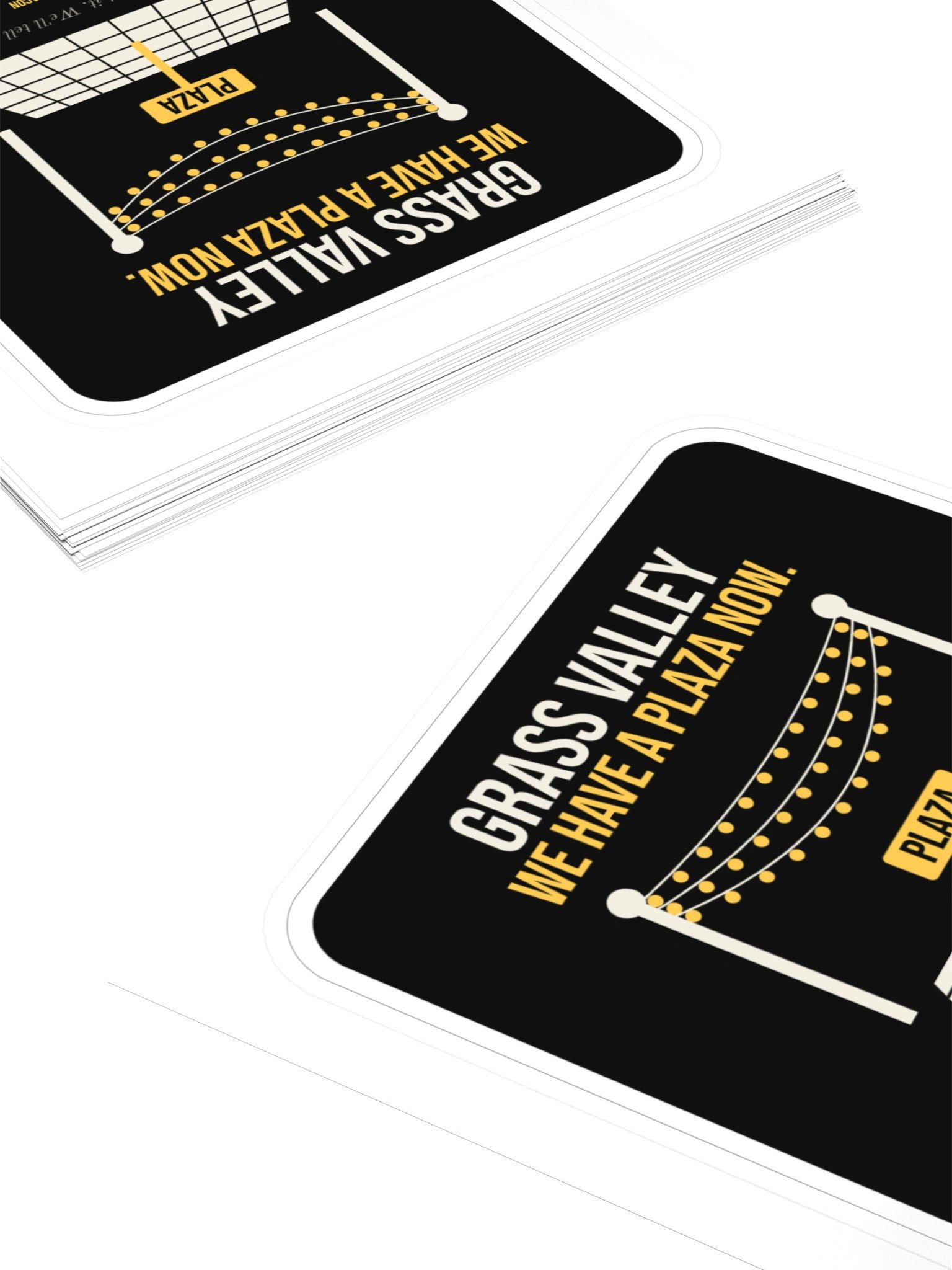 Grass Valley: We Have a Plaza Now Sticker product image (4)