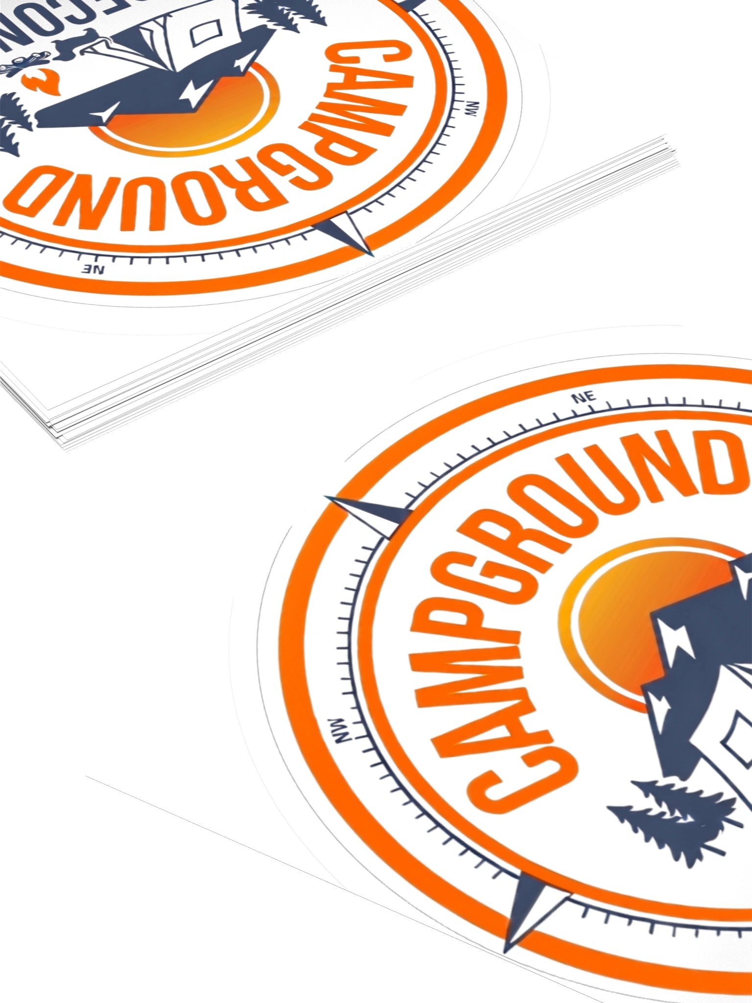 Campground Recon Sticker - Tent Logo product image (4)
