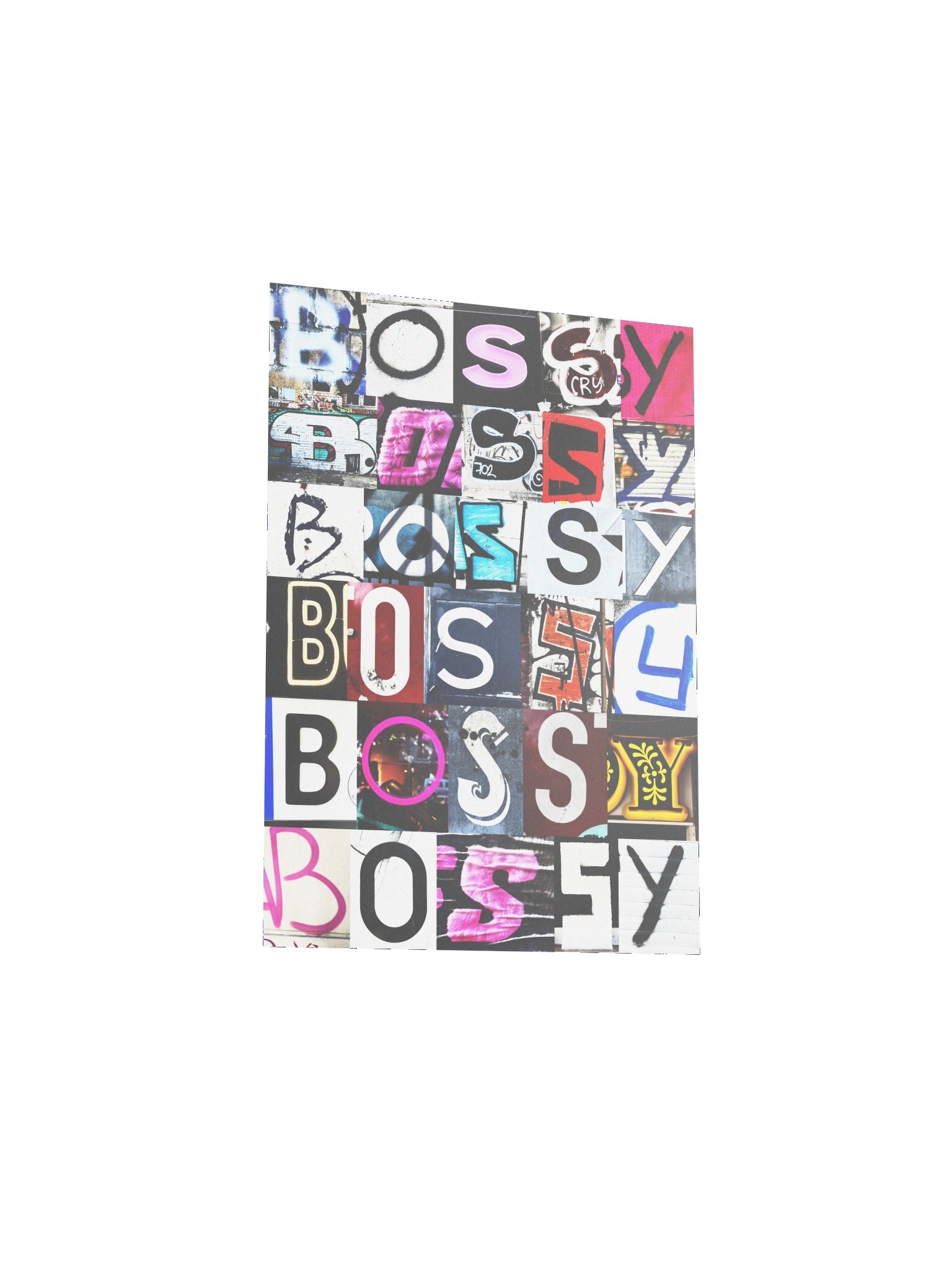 Bossy - Found Fonts Poster product image (9)